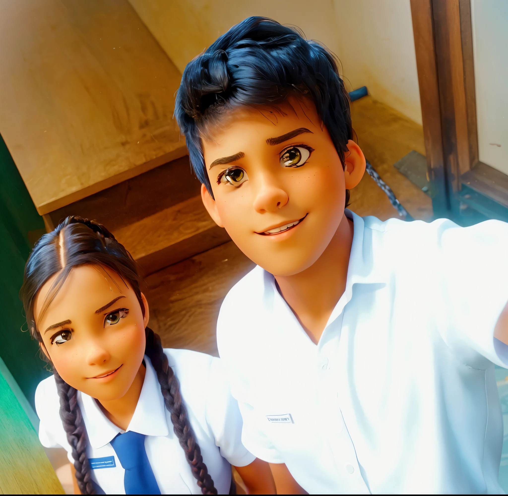 Girl very cute  .boy handsome .high qualty .3D