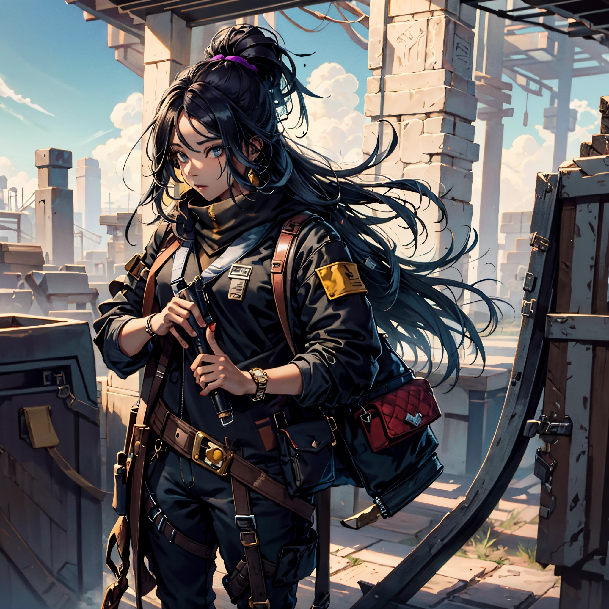 Black Fortnite skin with dreads having sex with Asian girl