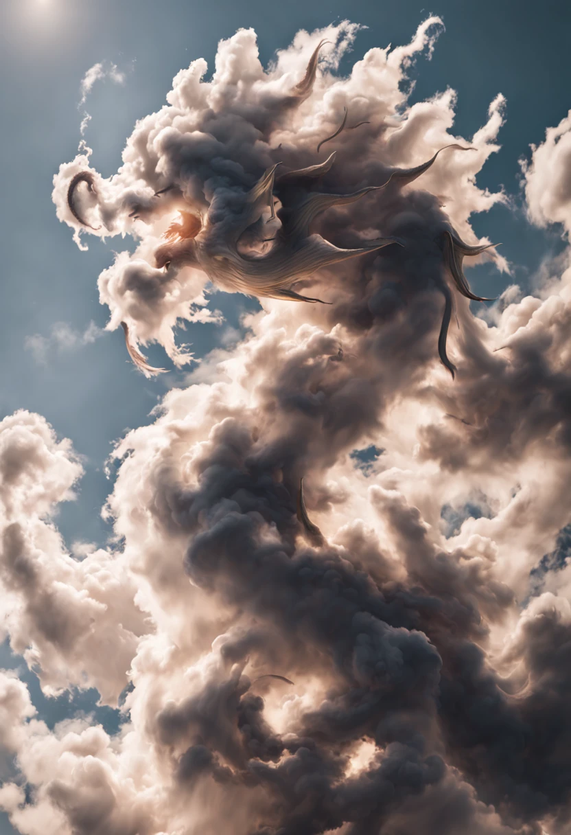 Cloud that looks like a Chinese Dragon