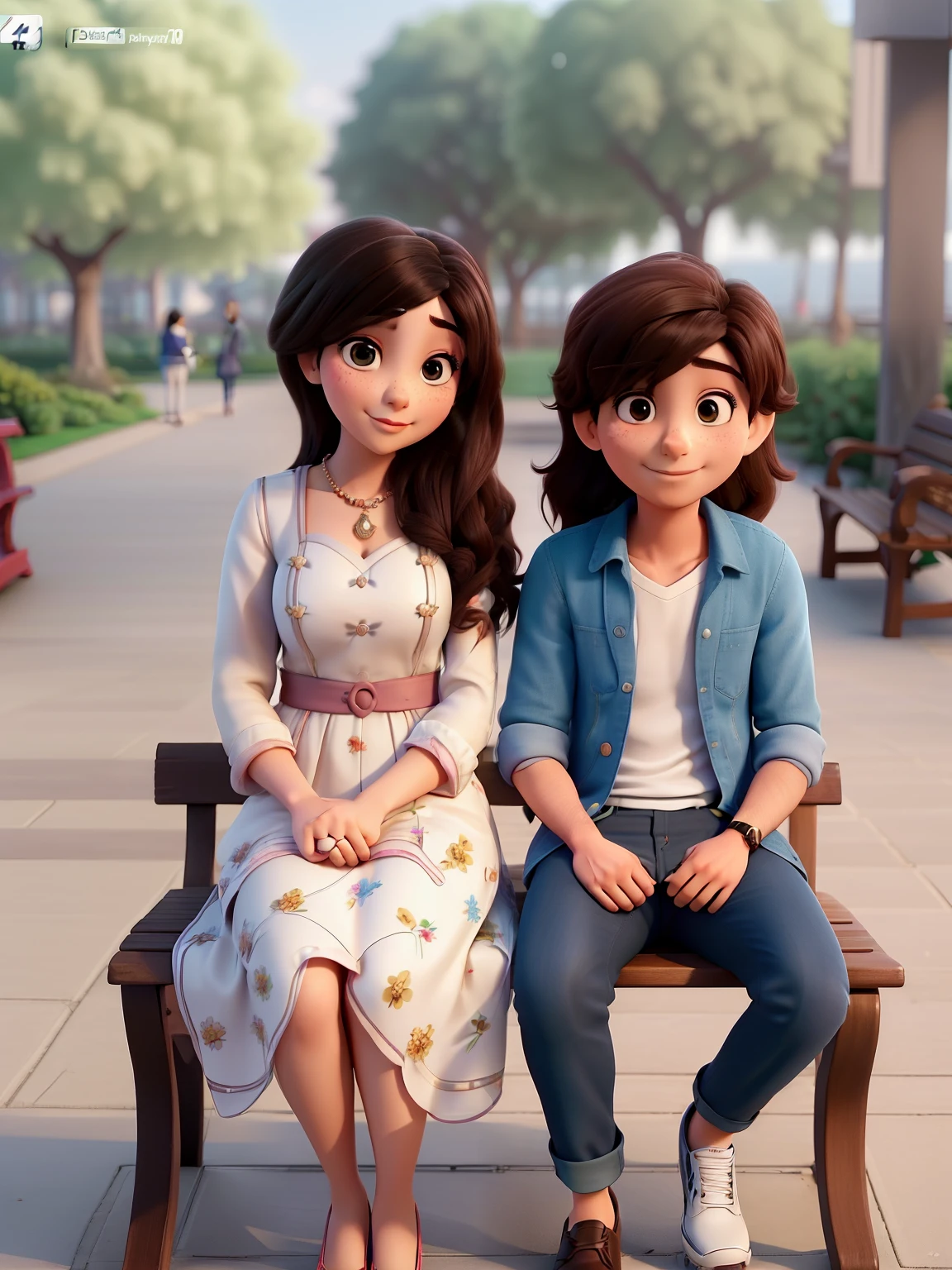 there is a man and woman sitting on a bench together, lovely couple, facebook post, ghutra and egal, ash thorp khyzyl saleem, happy couple, very very low quality picture, photo taken in 2 0 2 0, couple pose, 4k post, 4 k post, couple, profile pic, reddit post, trending ,, indian