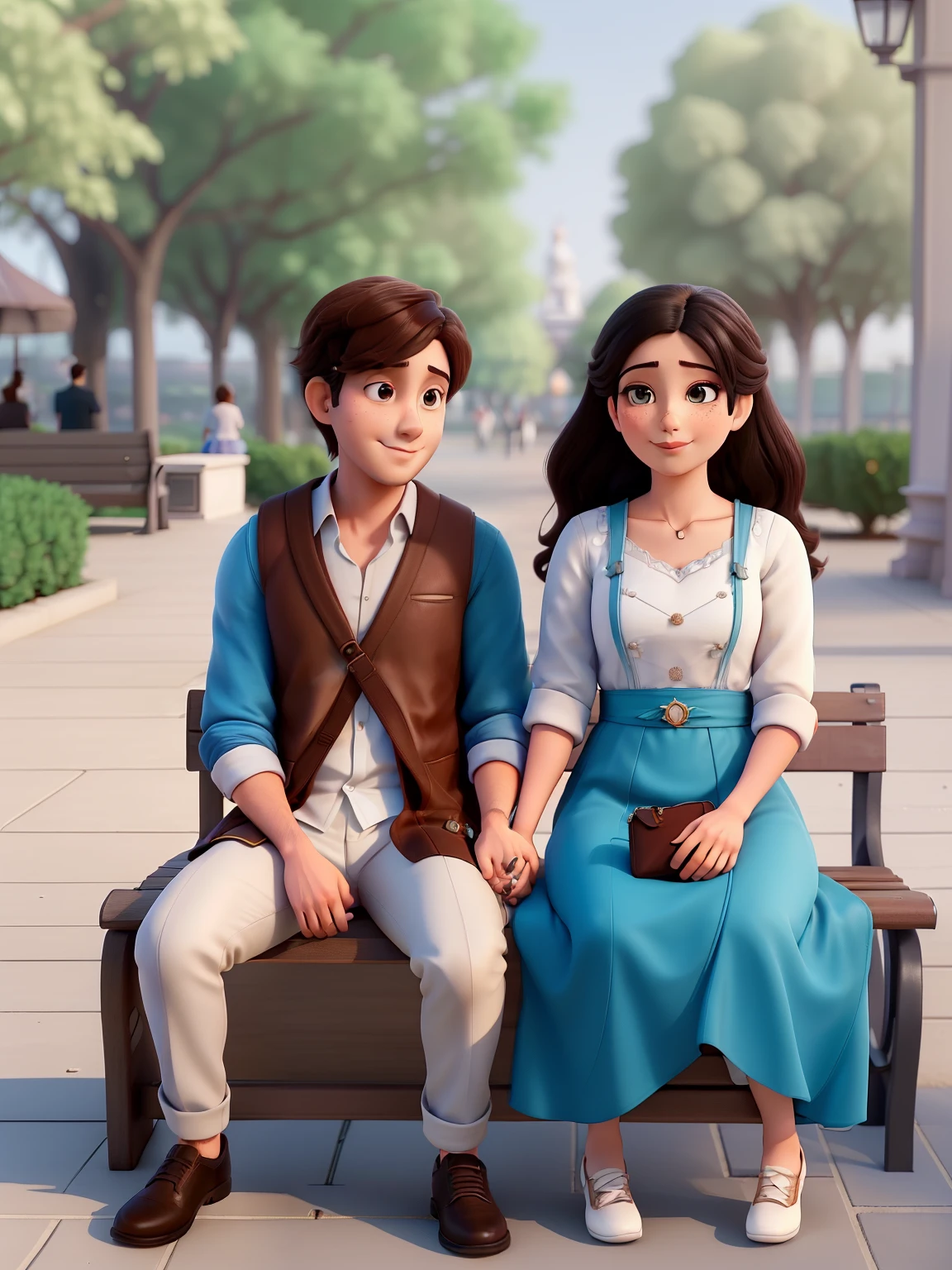 there is a man and woman sitting on a bench together, lovely couple, facebook post, ghutra and egal, ash thorp khyzyl saleem, happy couple, very very low quality picture, photo taken in 2 0 2 0, couple pose, 4k post, 4 k post, couple, profile pic, reddit post, trending ,, indian