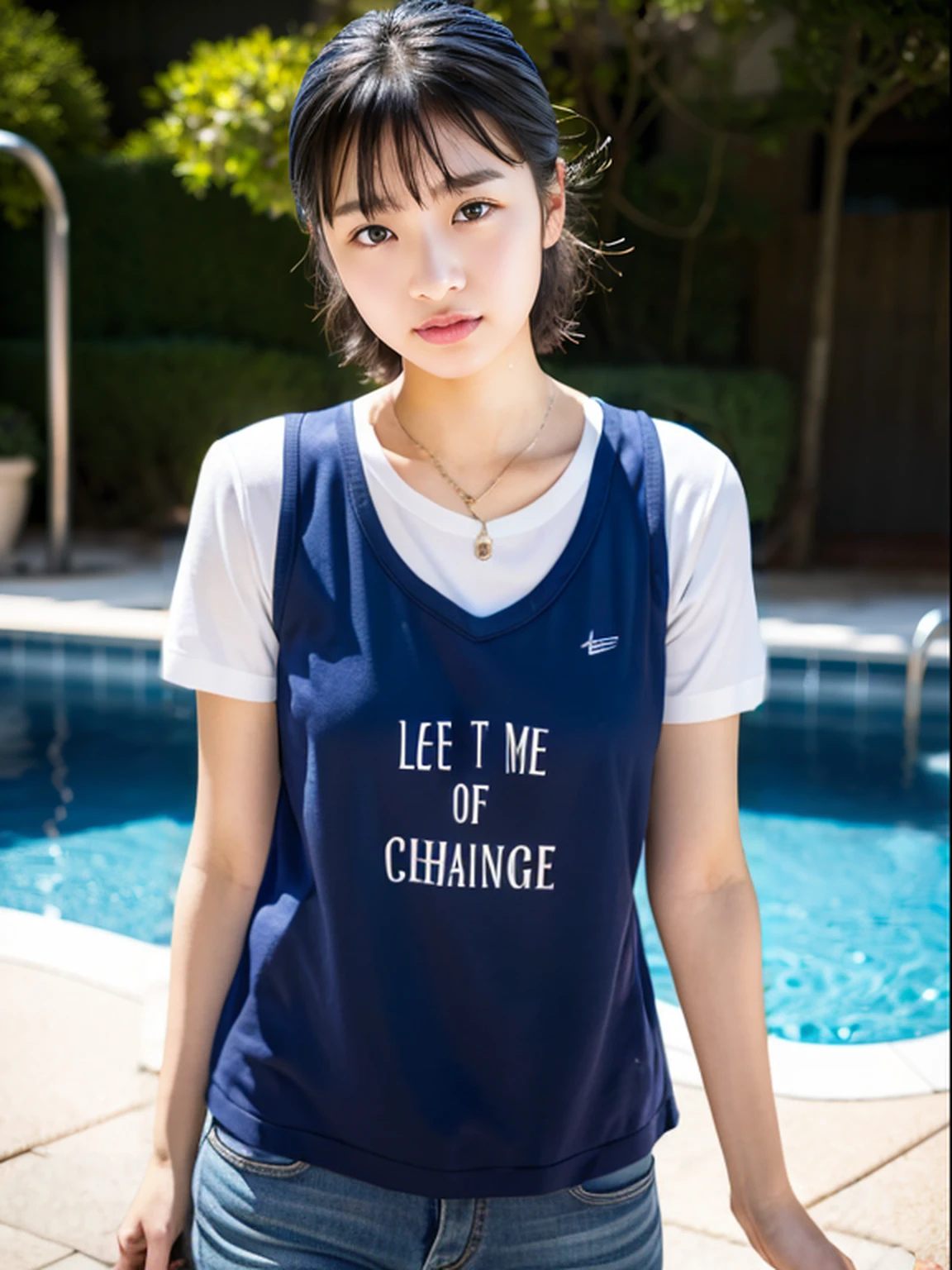 Let me change into clean clothes