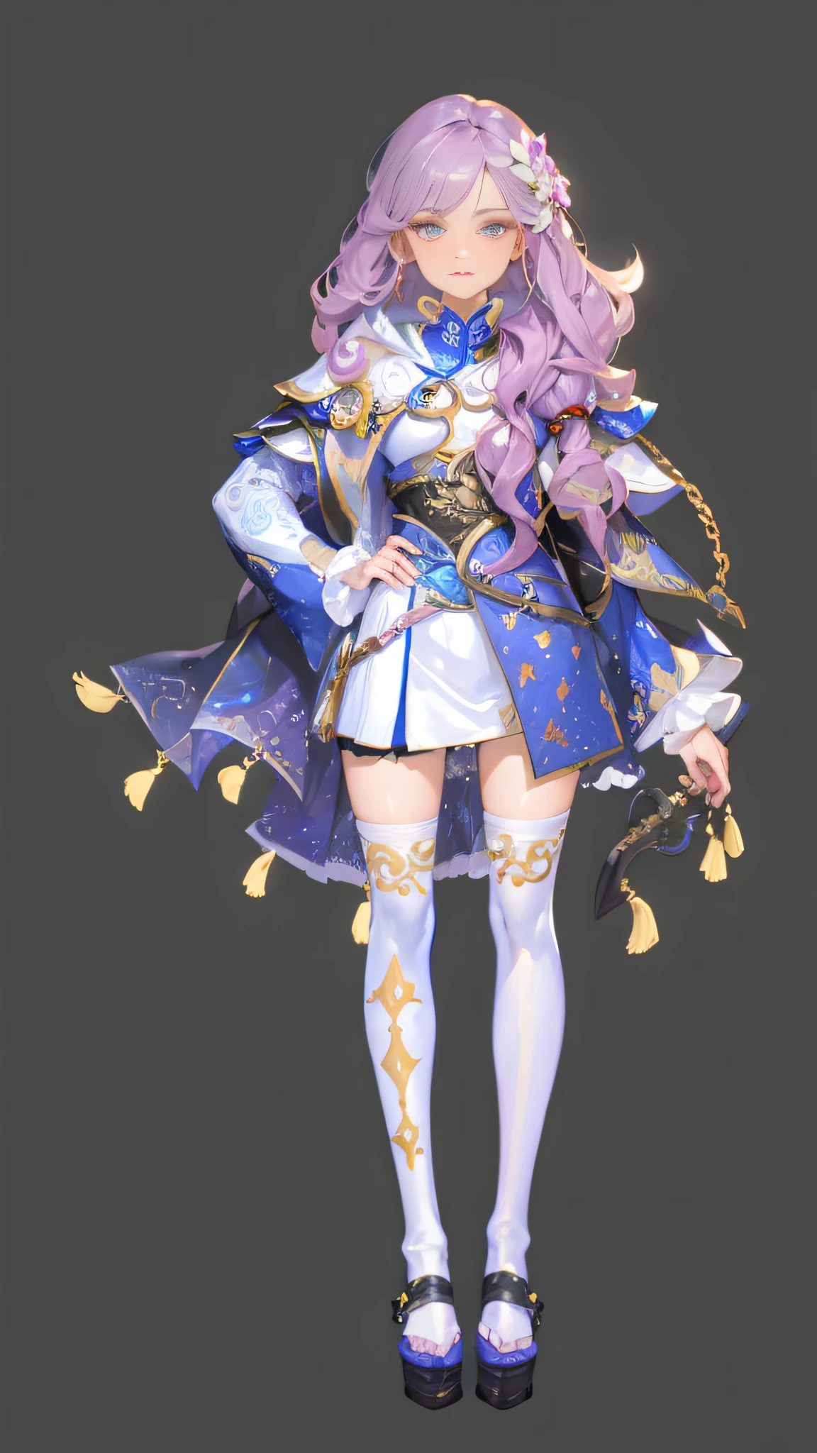 One in costume、Close-up of a man with a sword, lunar themed attire, Astral Witch Clothes, highly detailed character, Beautiful celestial mage, Fantasy costumes, hyper-detailed fantasy character, shadow poetry style, full body xianxia, Cotton Cloud Mage Robe, Detailed characters, highly detailed whole body, full portrait of elementalist, Zodiac Girl Knight Portrait