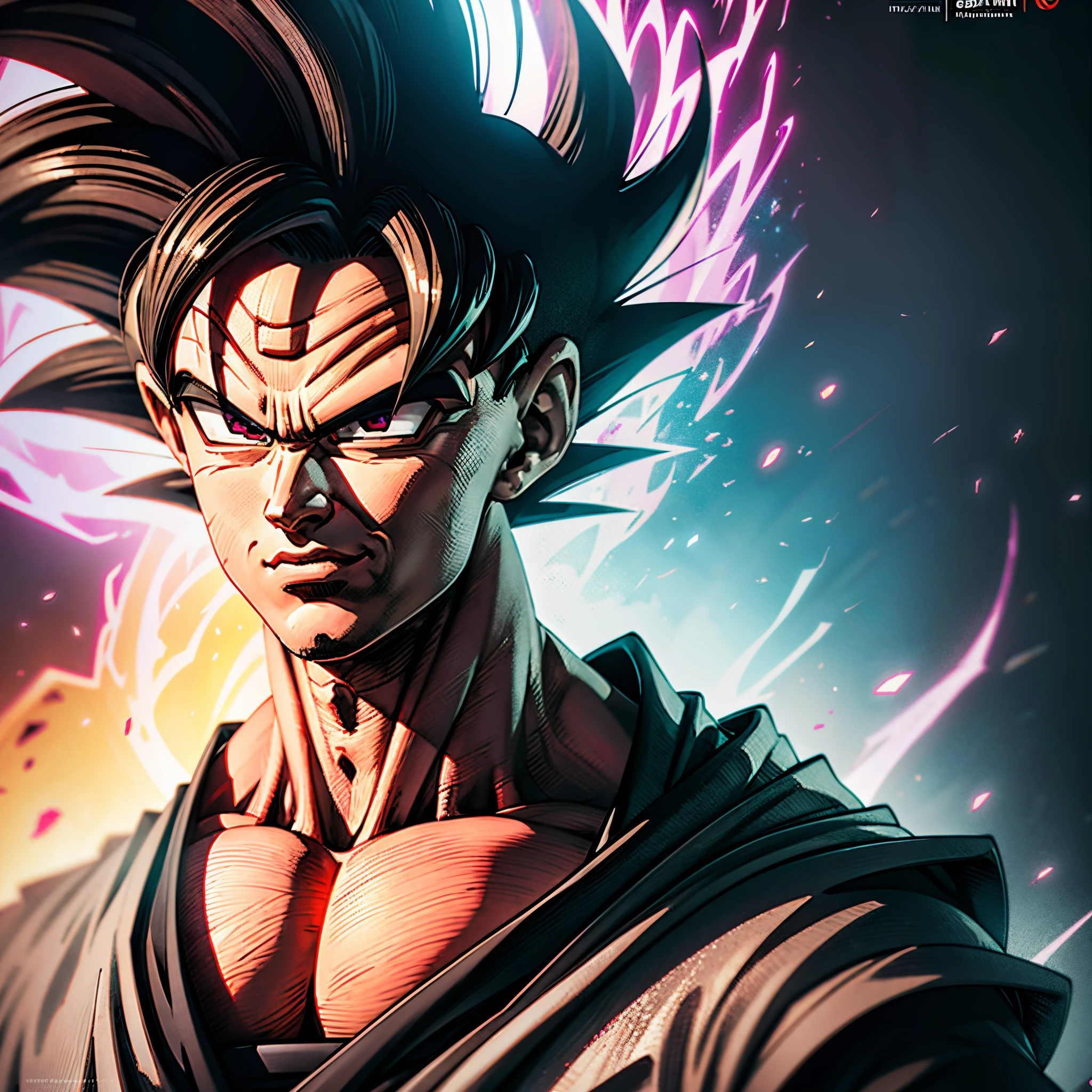 Ultra realistic, high quality, 300dpi , 300density , Vegeta , gogeta , Goku , 8k ,