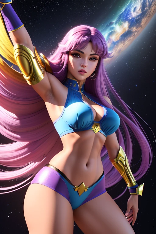 Starfire, mini skirt,