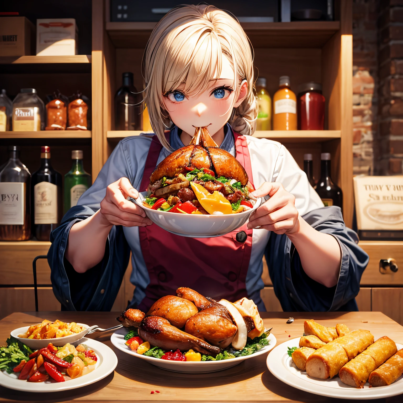 Food fighter who eats only turkey