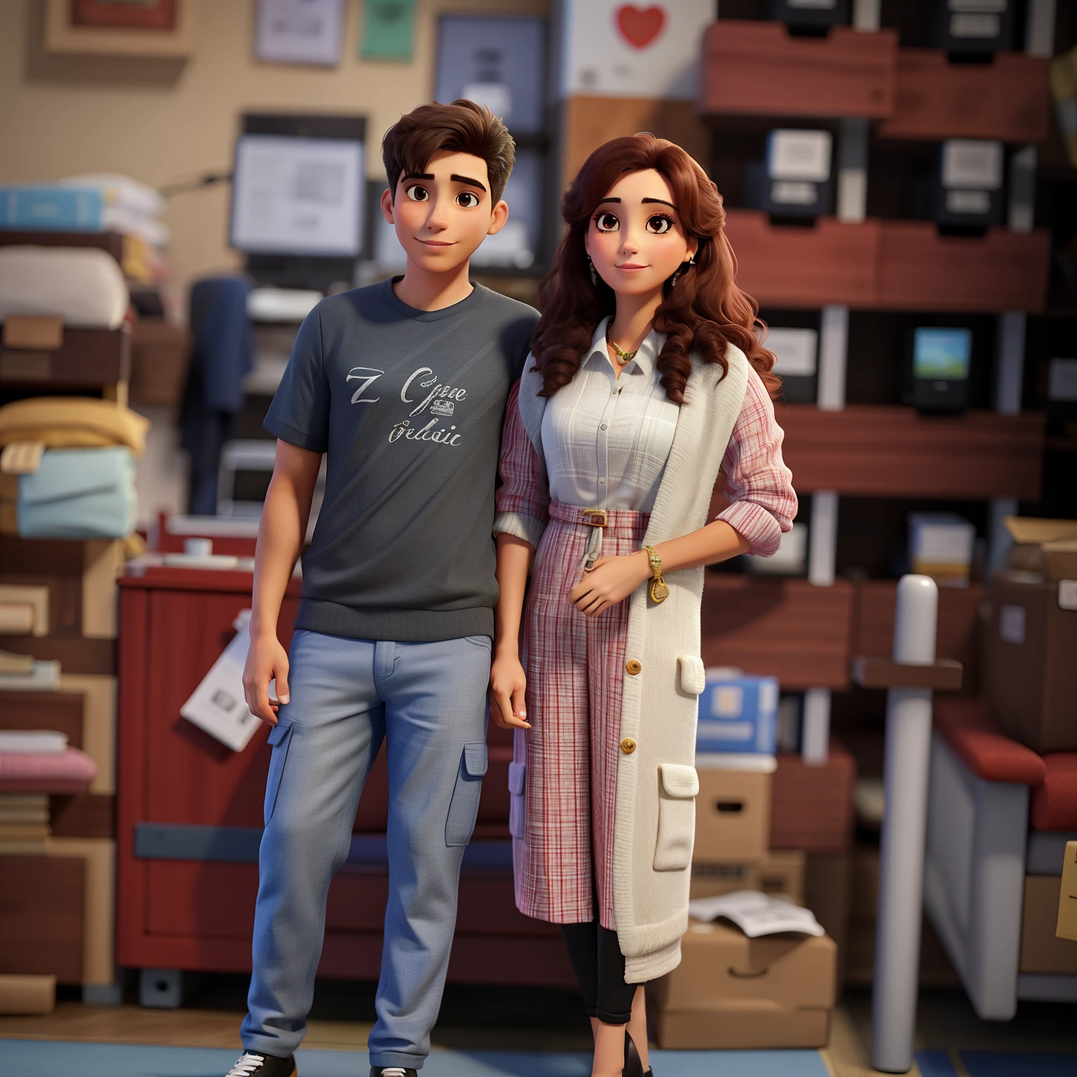 Casal qualidade alta