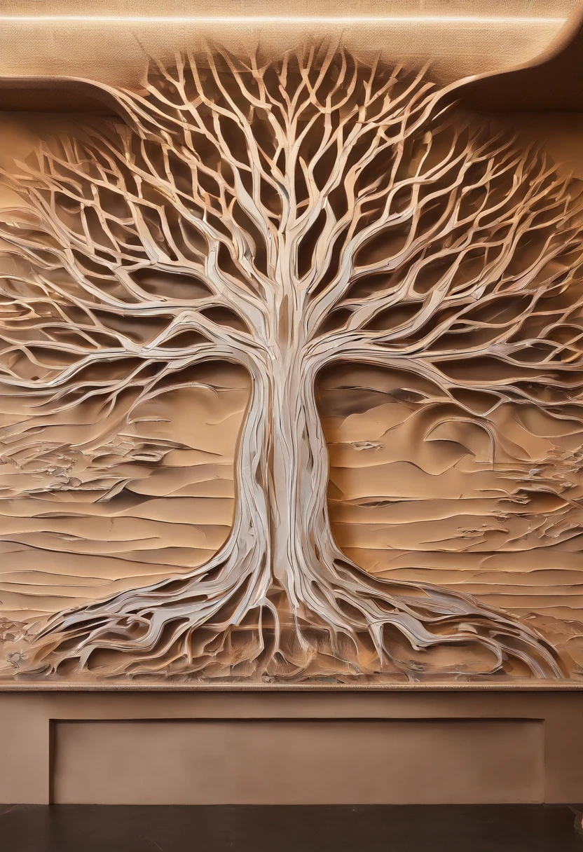 wall paintings,The tree,Holy,carving on wall