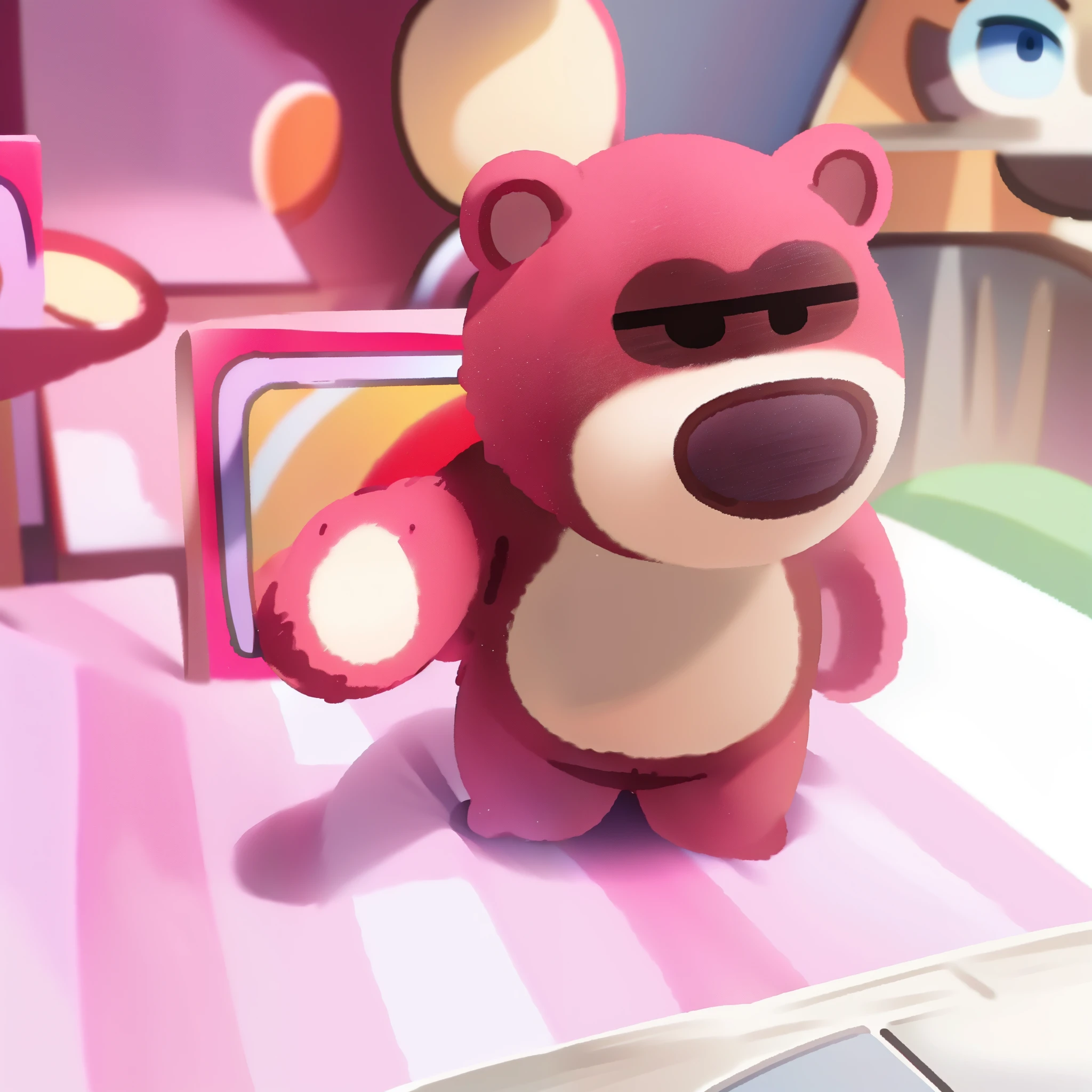 Pixar, anime style, Ghibli-like colours, anime, UHD, retina, masterpiece, highres, best quality