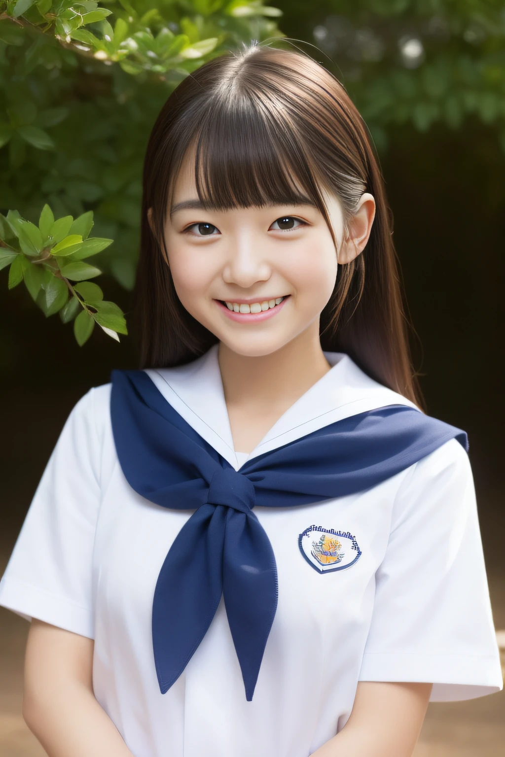 Cute Girls、High school girl sailor uniform