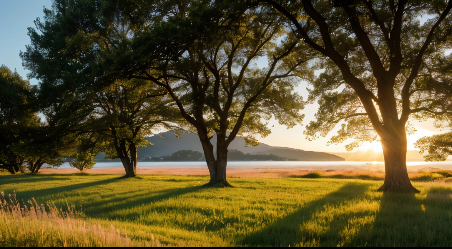 (best quality,4k,8k,highres,masterpiece:1.2),ultra-detailed,(realistic,photorealistic,photo-realistic:1.37),peaceful landscape,serene atmosphere,natural beauty,sunlit meadows,gentle breeze,quiet tranquility,lush greenery,rolling hills,snow-capped mountains,crystal-clear lakes,reflective waters,colorful wildflowers,floating clouds,harmonious balance,serene sunlight,soft shadows,majestic trees,endless horizon,beautiful horizon line,ethereal scenery,vibrant colors,subtle hues,pastel palettes,natural light,soothing tones,calming presence,sense of serenity,serene composition,peace and harmony,unspoiled nature,serene vista,serene stillness,magical ambiance,peaceful retreat,serene escape,natural elements