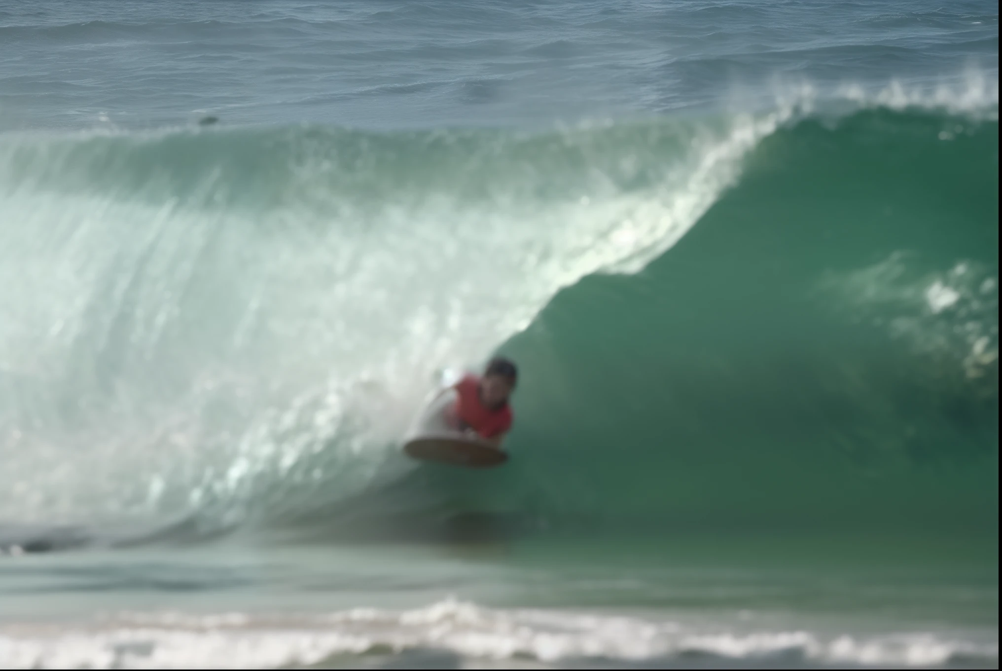 surfista de wetsuit vermelho surfando uma onda no oceano, surfando uma onda de barril, onda tubular, Parte Dean Estilo Cornwell, surfe, peito de barril, fotografia de surf, foto de perfil, Foto de perfil, Scott Fischer, andrea rocha, dentro do cacho de uma onda, ariel perez, Cilindro de O'Neill, aniquilar, quebra de onda, piping, Blurry