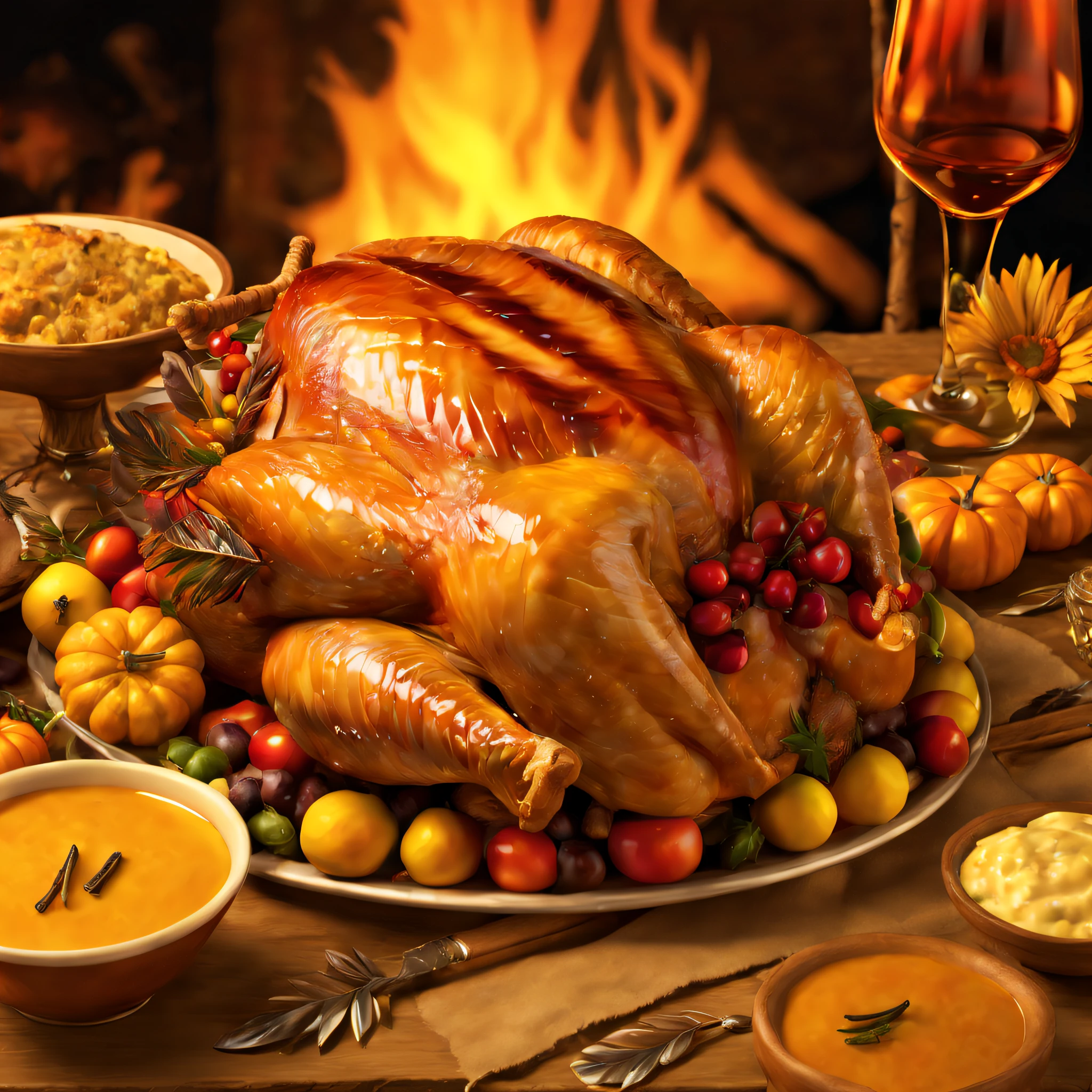 Woman chases turkey with knife,