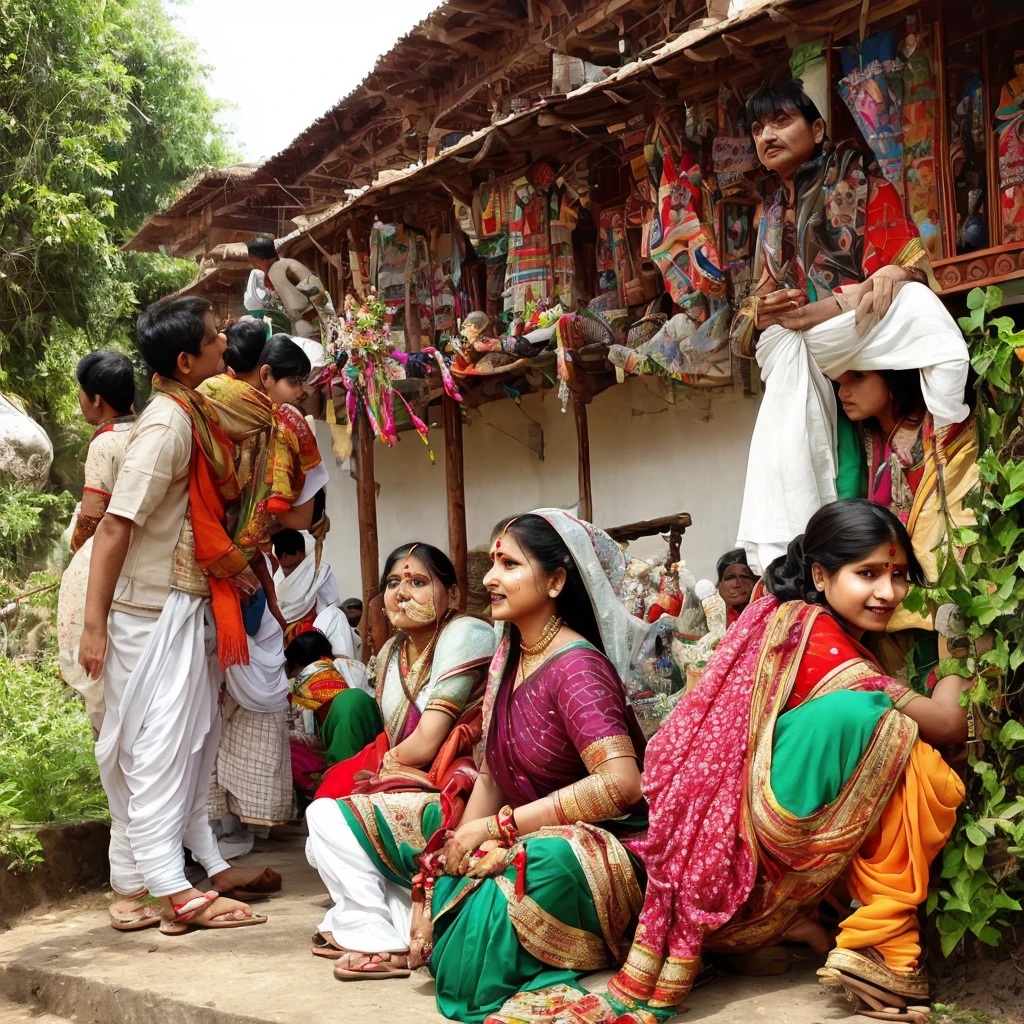 Realistic Indian culture