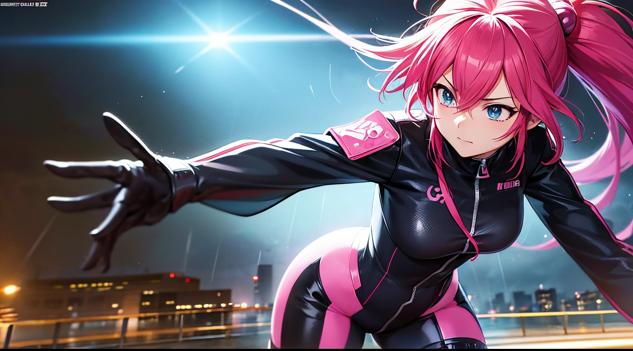 anime girl with pink hair and black bodysuit outfit in the rain, haruka saigusa, spy, stealth digital cyberpunk anime art, best anime 4k konachan wallpaper, anime cyberpunk art, anime style 4 k, cyberpunk anime girl mech, detailed digital anime art, digital cyberpunk - anime art, modern cyberpunk anime, anime mecha aesthetic, holding a knife, anime style 4 k, best anime 4k konachan wallpaper, badass anime 8 k, anime wallaper, 4k anime wallpaper, ninja, cybersuit, portrait ninja gaiden girl, ninja bodysuit