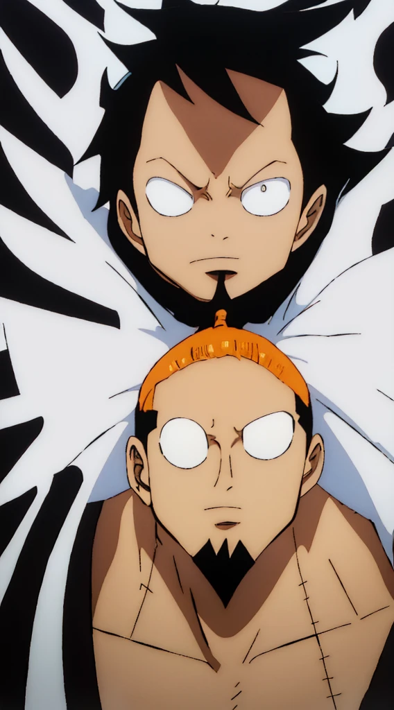a cartoon of a man with a black hair (0.6384862065315247%)
a cartoon of a man with a large spiked hair (0.6487366557121277%)
a logo with a white and orange circle (0.6344534158706665%)
a cartoon of a man with a large haircut (0.6193259954452515%)
a yellow and black background (0.5952900648117065%)
a cartoon of a man with a black hair and earring (0.6229298114776611%)
a man with a cross on his chest (0.725520133972168%)
a black fabric with yellow and white paint (0.6038908362388611%)
a close up of a man's chest (0.7744529843330383%)