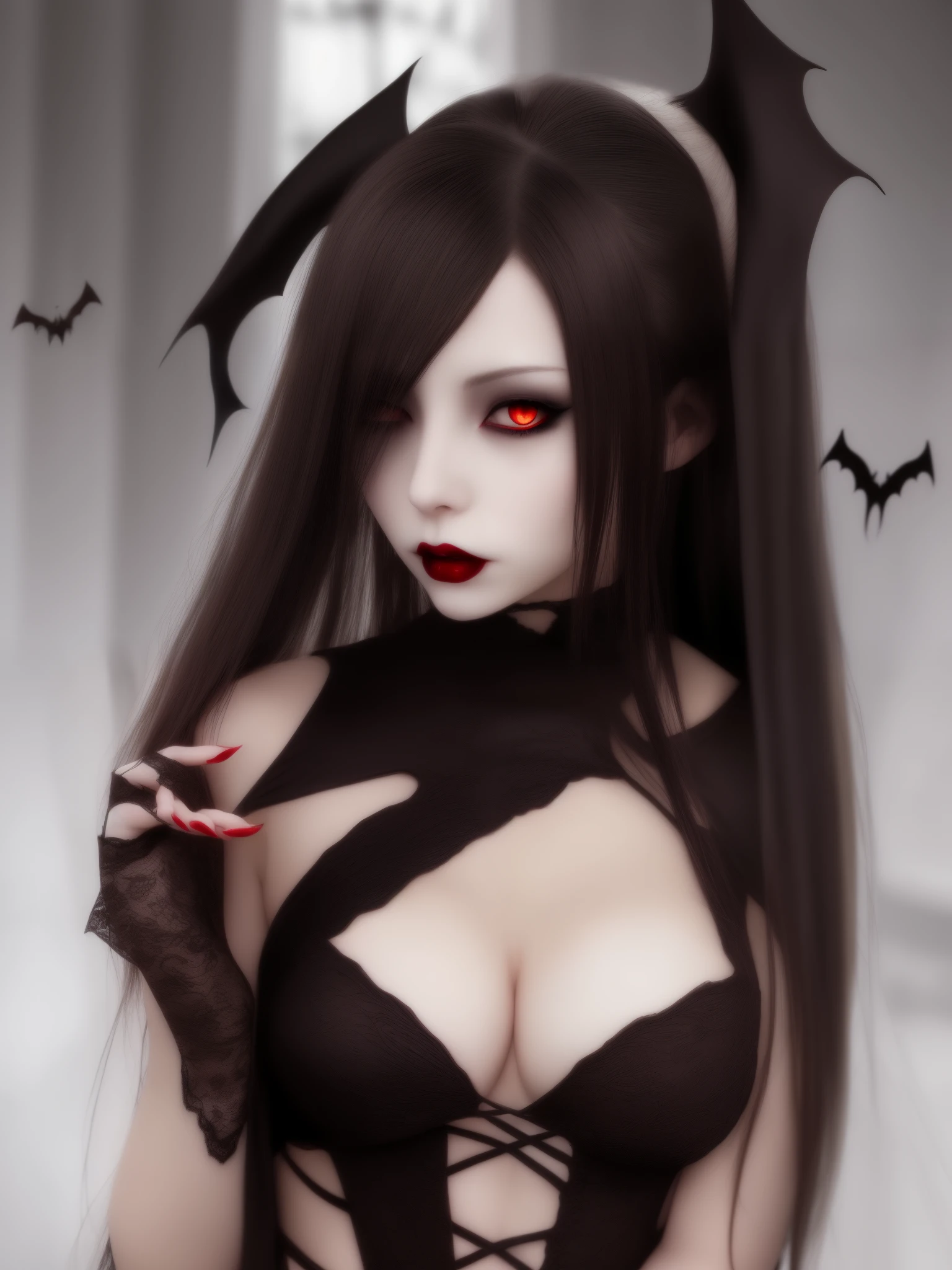 seductive female vampire