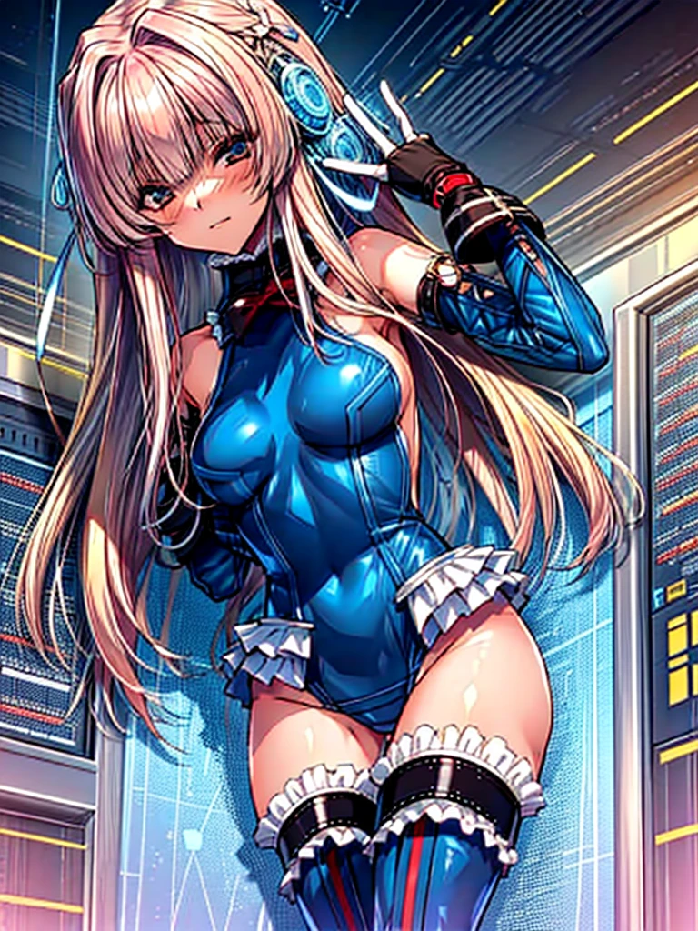 1girl in, ( (digital) ( (Inside a futuristic experimental facility:1.2), medium breasts, (fril swimsuit, thighs thighs thighs thighs, Detached sleeves)) , Best Quality, marierose,、Hypnorola
Eyes in the sky、1girl in