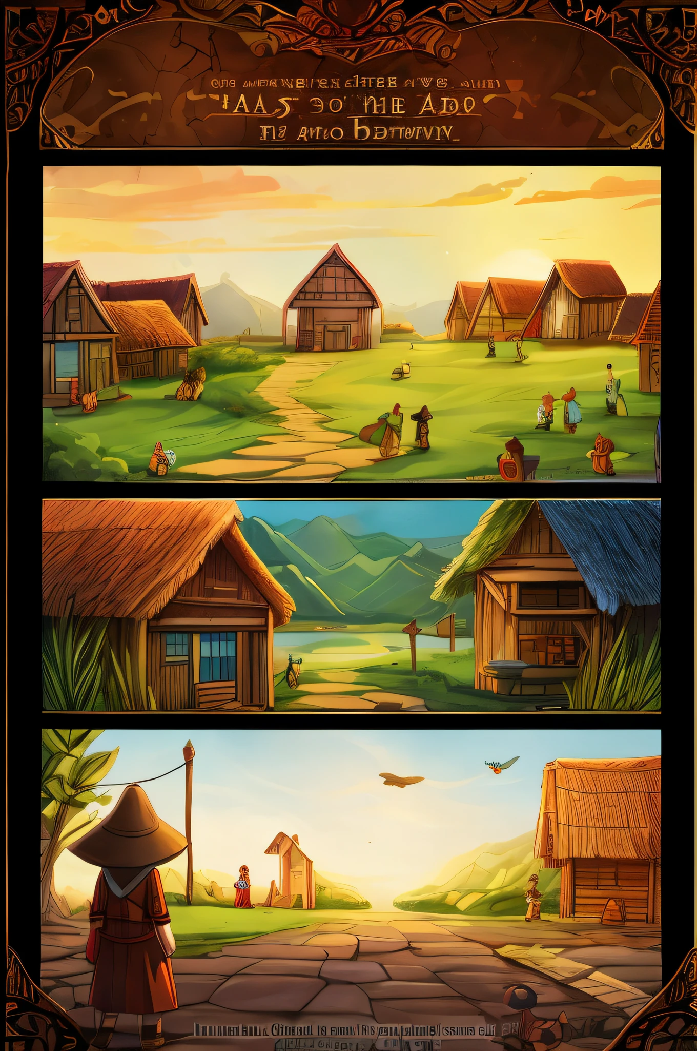 The village of Everglow nestled under the canopy of ancient trees, its winding paths leading to cottages adorned with flowers. As the sun dipped below the horizon, the villagers gathered in the town square, their faces aglow with anticipation.