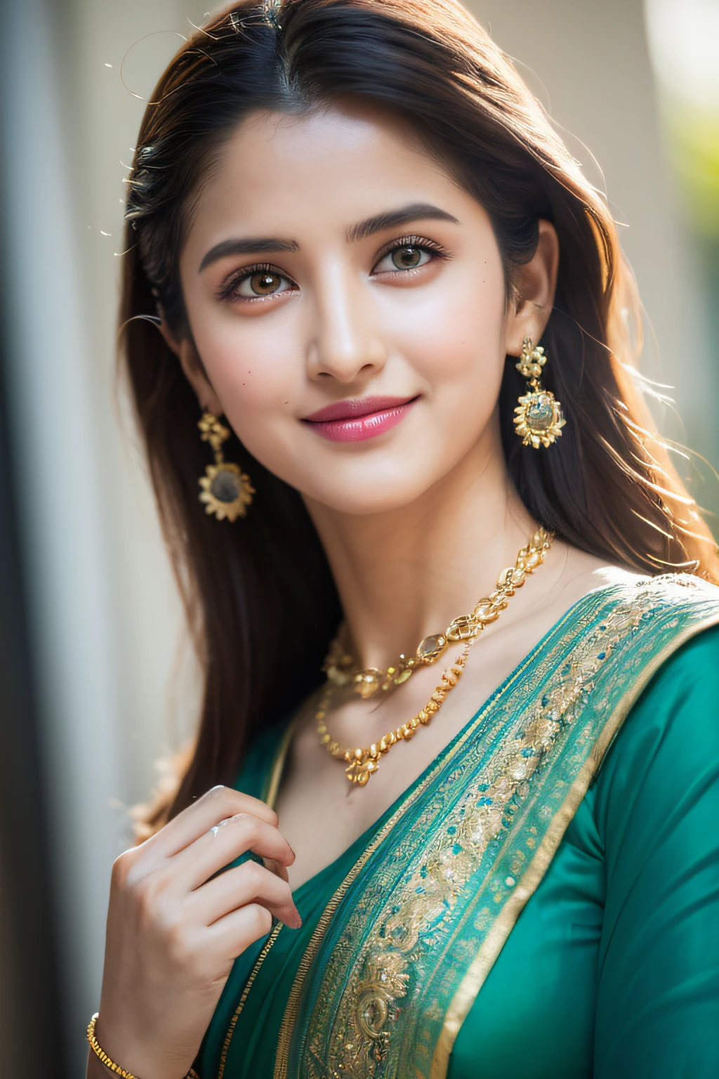 Wear long anarkali dress sitting, gorgeous royal, ((Katrina kaif:1.2)), jewellery, gem, necklace, gold bracelet, anklets, thick lips, skindentation, parted lips, ulzzang-6500-v1.1, portrait of a beautiful Indian woman, From Golden Skin, 23 years old, Pretty woman, Indian model, (in long anarkali dress) (Slim abdomen), (Perfect slim figure), (Dynamic pose), Solo, ((open crotch)), (((bare ass))), (Slim:1.1), 1 woman, (Full figure:0.9), perfect 36-26-36 figure, charming smile, Beautifully detailed sky, sunny day, Mumbai city, On the street, detailed Mumbai street, Indian clothes,(( long sleeve dress)), ((long pink anarkali dress)), medium hair, smile, closed mouth, lips, saree covered with full body, detailed beautiful round eyes, Indian women, Asian women, Beautiful face, photorealistic, rim lighting, two-tone lighting, gold bracelet, thick lips, indentation, parted lips, (detailed eyes), light blonde hair, blue eye, details still clear, honey-coloured, fluffy turned, HDR, shallow depth of field, broad light, backlighting, bloom, light sparkles, chromatic aberration, sharp focus, Nikon Z 85mm, unparalleled masterpiece, ultra-realistic 8k photos, best quality masterpiece, best quality, (photorealistic:1.2), (realistic:1.5), (hyperrealistic:1.2),(photorealistic face:1.2), (close up:1.6), (light blonde hair), (blue eyes), ((big cheeks)), (beautiful face:1.8), (detailed face:1.6), (medium breast:1.2), (detailed bright eyes:1.5), (eyelashes:1.4), (smiling:1.3), (detailed long black hair), (Green saree:1.5), (narrow waist:1.5), (thigh: 1.5), (realistic human skin:1.6), (full curvy body) (detailed eyes), (seductive pose), (detailed facial features), (detailed clothes features), (necklace), (earrings), (bracelet), ( long Pink anarkali dress), (Photorealistic:1.4), (High Quality: 1.2), Raw photo, (Perfect body shape), Uniform, Deep shadows, Unobtrusive, Cold light 12000K,