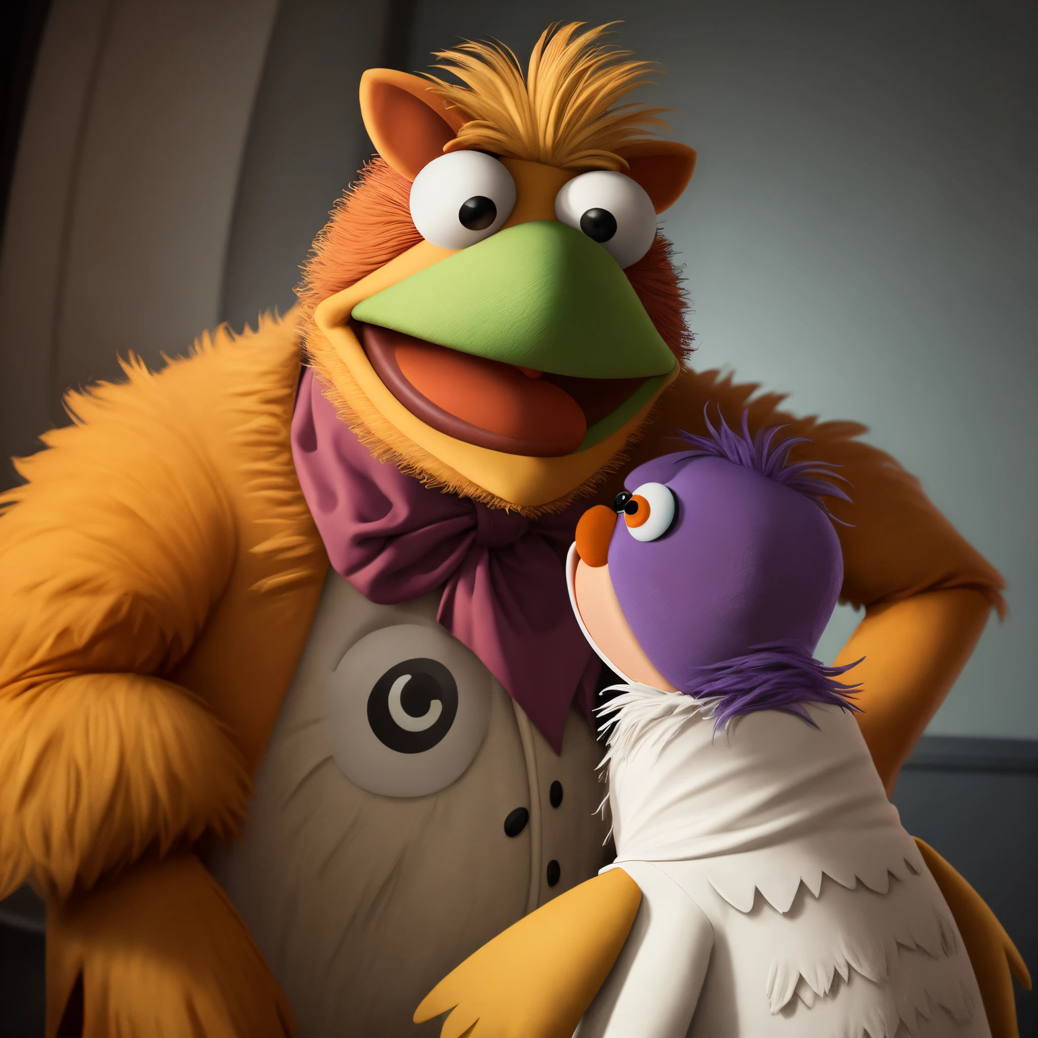 Gonzo from muppets as villain in scream movie