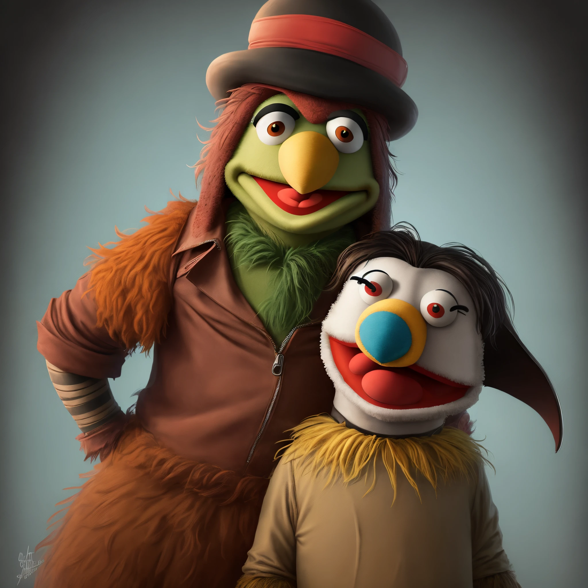 Gonzo from muppets as villain in scream movie