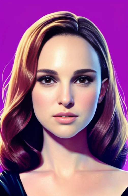 Natalie portman、central、key visual、Convoluted、ighly detailed、breathtaking beauty、precise lineart、with a vibrant、Comprehensive film、Carne Griffith、Conrad Rosset、(the most beautiful portrait in the world:1.5)