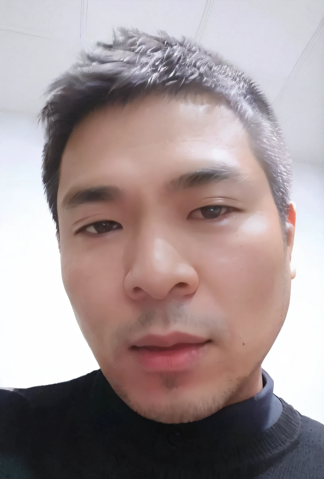There is a man in a tie taking a selfie, 38yr, 4 0 years old man, 3 6 years old, 3 2 - year - old, 3 5 years old, 35yo, 2 7 years old, 2 9 years old, zeng fanzh, 2 8 years old, Asian male, (38yr)
