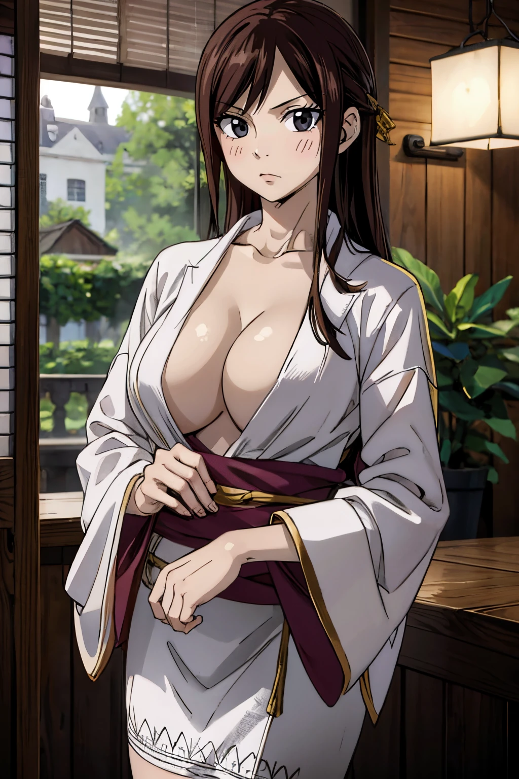 Beautiful innocent shy girl