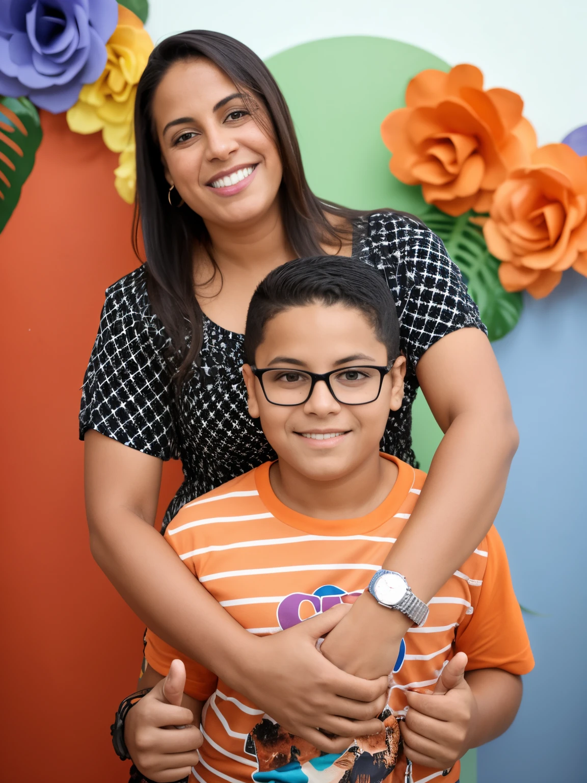 There's a woman and a guy who are posing for a photo, fotografia modo retrato, Malika Favre, by Almeida Júnior, Directed by: Nandor Soldier, fotografia retrato, with a ???, Retrato tirado 8 K, by Amelia Peláez, fotografia, 3 5 year brazilian mother, imagem retrato, suave em _ O pano de fundo