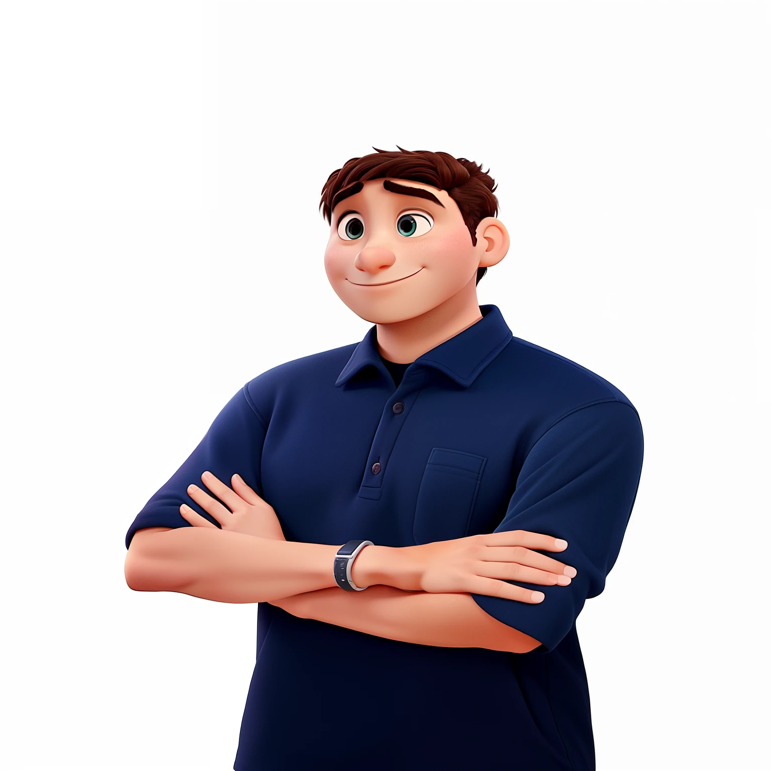 Um jovem no estilo pixar, alta qualidade, melhor qualidade