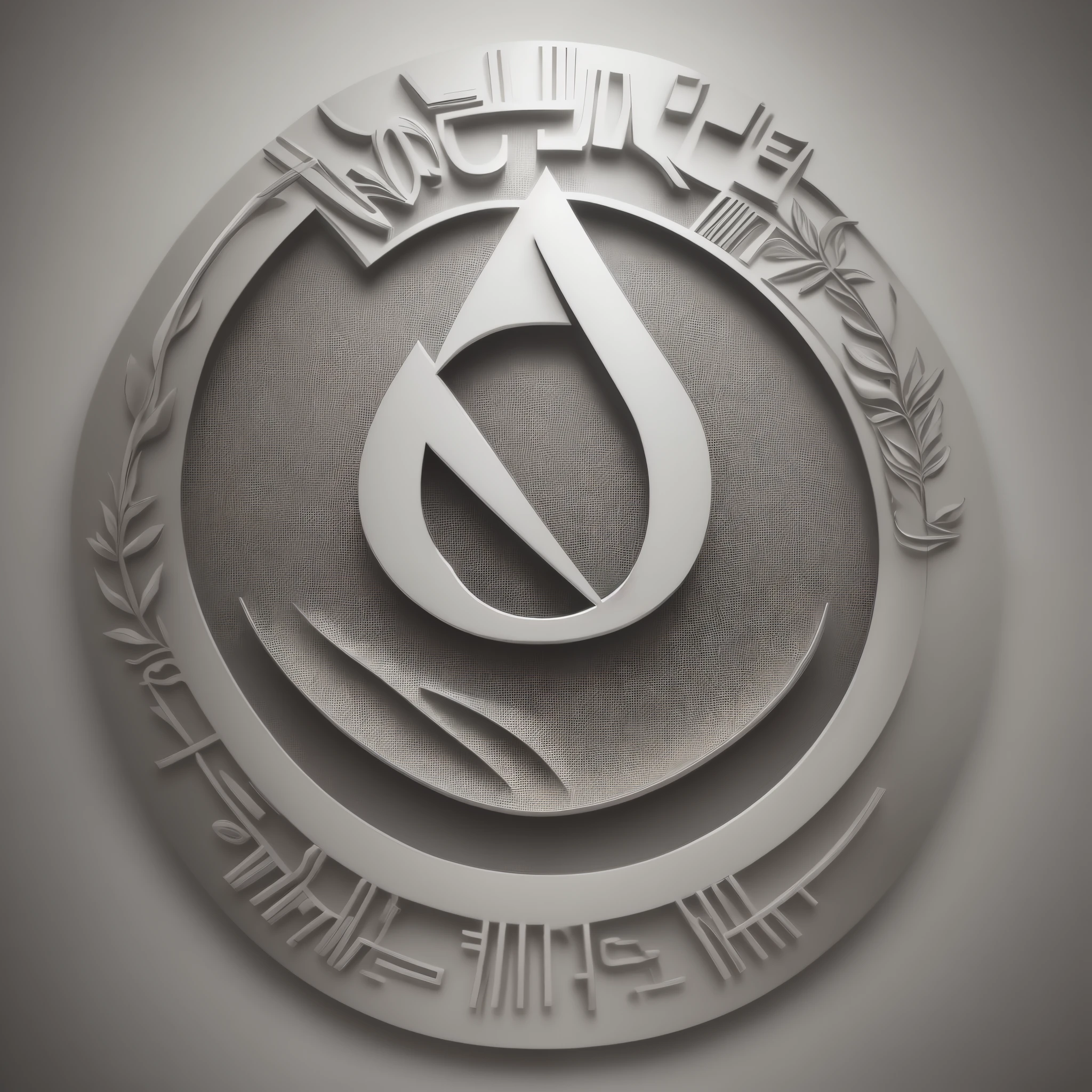 Logotipo letra "M" estilo concept
