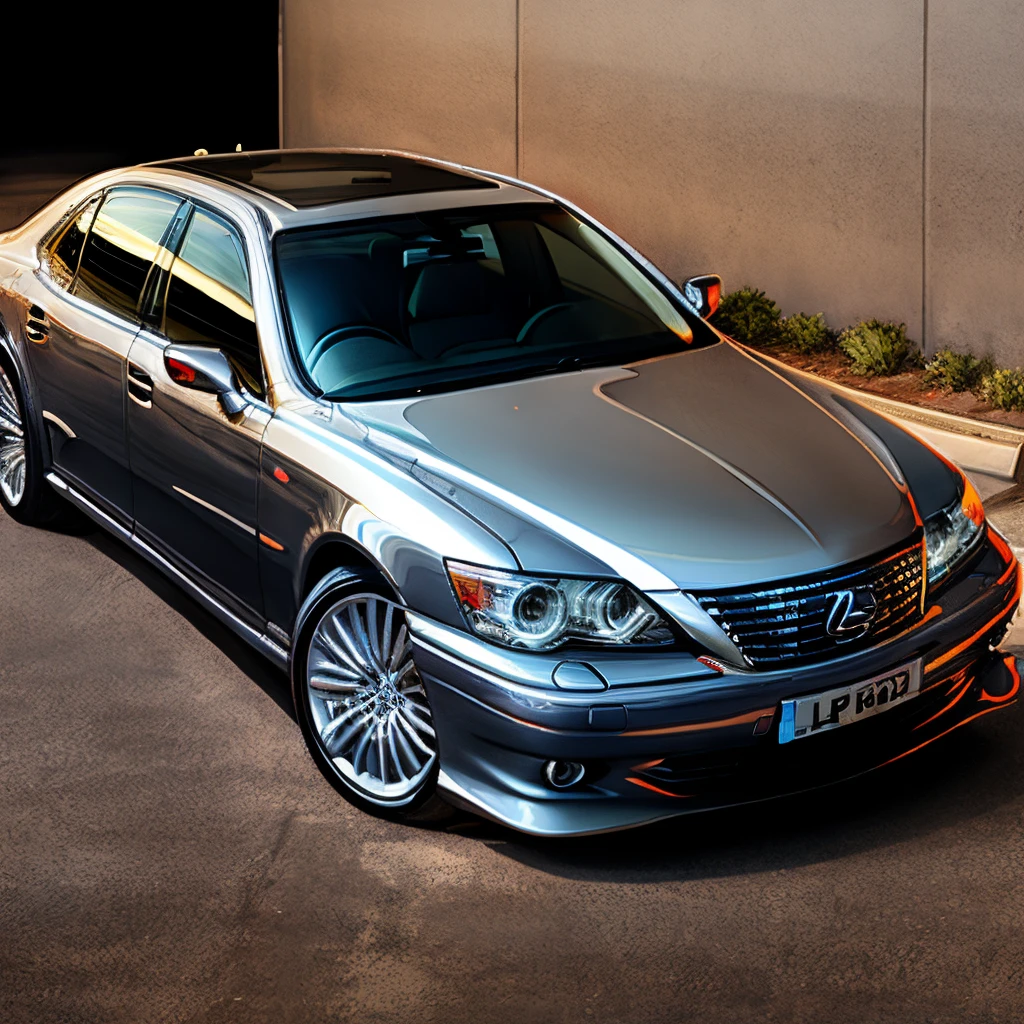 Lexus ls430 vip cartoon