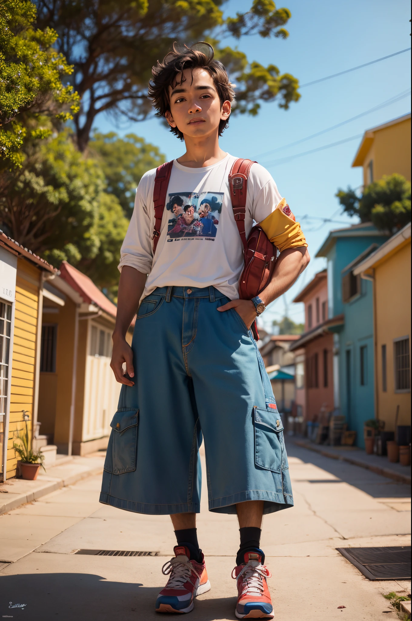 foto em alta qualidade com efeito da Pixar Disney sem o fundo
