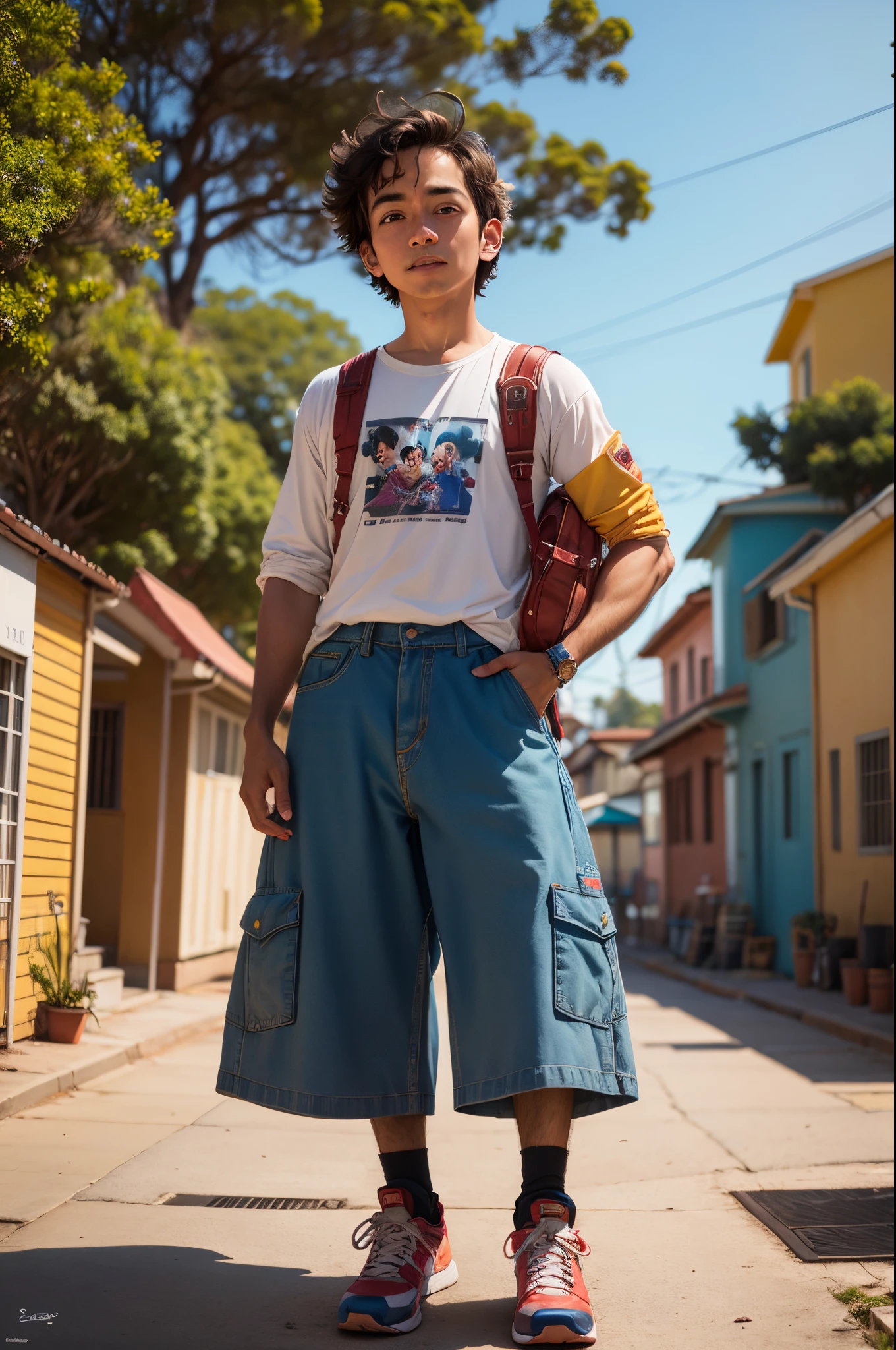 foto em alta qualidade com efeito da Pixar Disney sem o fundo