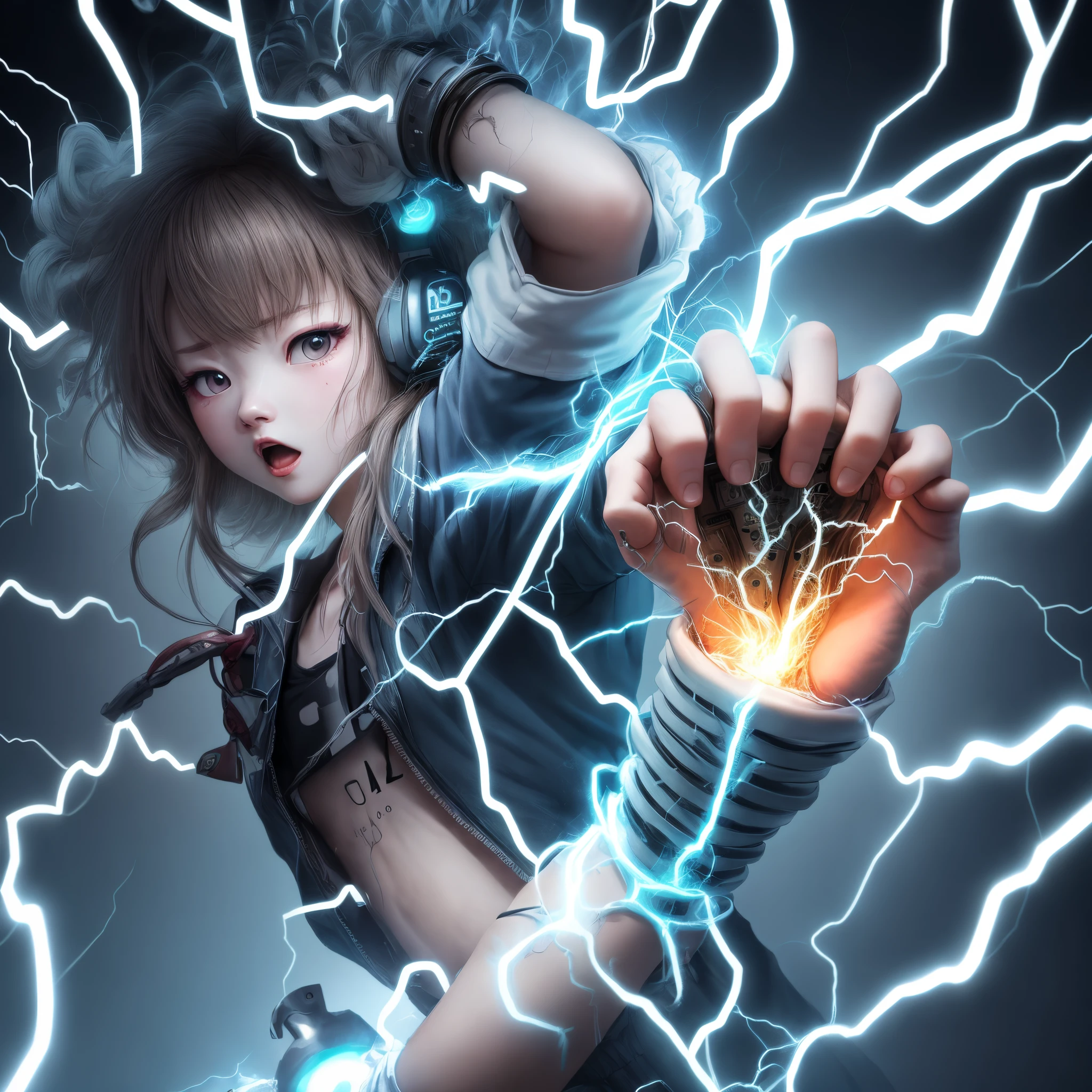 electric shock　dark