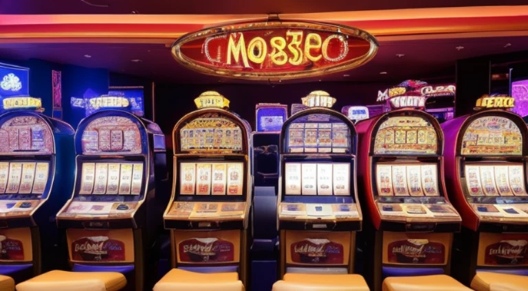 ((beste-Qualit, 10, masterpiece: 1.3)), 1girls, Slim Abs Beauty: 1.3, (Hairstyle Casual, large boobs: 1.2), dress: 1.1, Super Fine Face, delicate eyes, 二重まぶた, smile, (The slot machine sign has the number 369...),(Play Slot Machines,PG slot games),(Random background,In casinos,VIP casino room, Modern Casino Console, Modern Slot Machines )