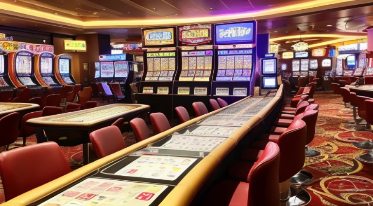 ((beste-Qualit, 10, masterpiece: 1.3)), 1girls, Slim Abs Beauty: 1.3, (Hairstyle Casual, large boobs: 1.2), dress: 1.1, Super Fine Face, delicate eyes, 二重まぶた, smile, (The slot machine sign has the number 369...),(Play Slot Machines,PG slot game name),(Random background,In casinos,VIP casino room, Modern Casino Console, Modern Slot Machines )
