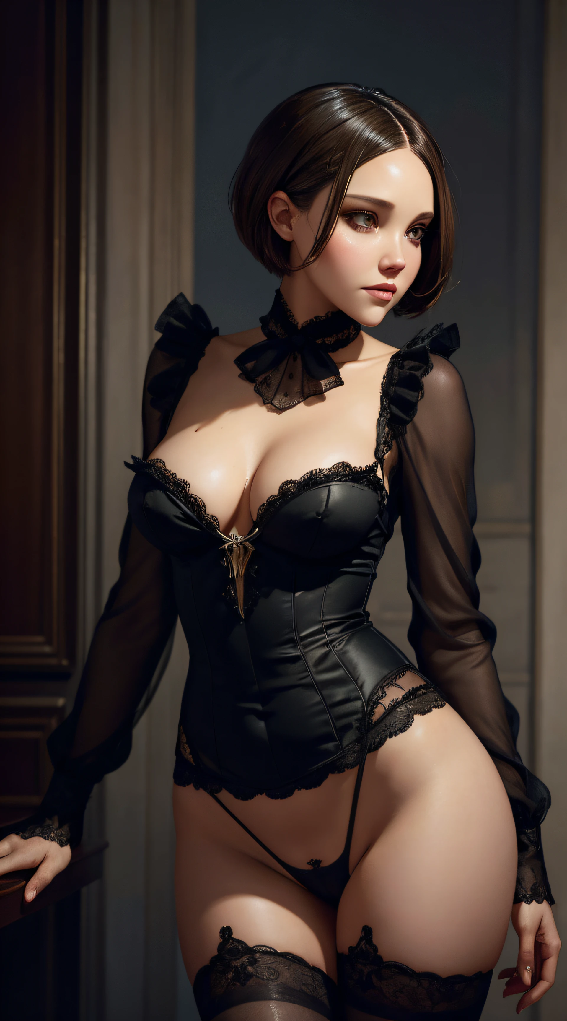 Amanda Bynes, french maid sexy clothes, character portrait, 3 9 9 0 s, short hair, intricate, elegant, highly detailed, digital painting, artstation, concept art, smooth, sharp focus, illustration, art by wlop, charlie bowater and alexandra fomina