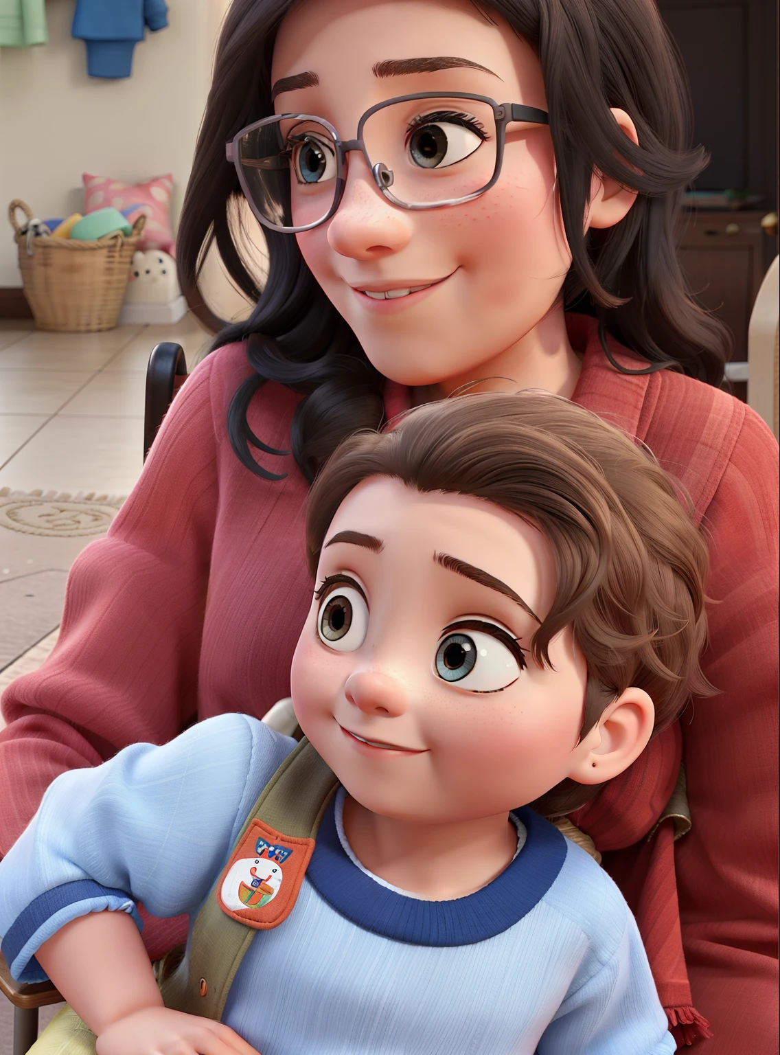 Child and aunt