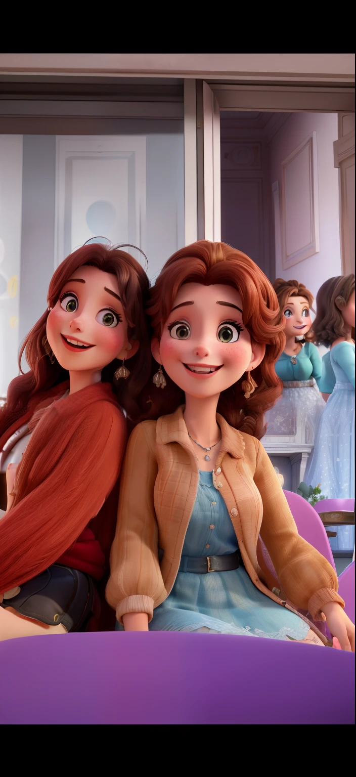 deux femmes assises ,la bouche ouverte, vibrations de soeur ennuyeuses, les deux rient, Image de profil, Photo de profil, Funny faces, Deux filles, sisters, Langue sortie 💕 🎀, very silly looking, Diaporama, visage idiot, both smiling for the camera, music video, riant, belles filles,quality photos, sourire ,Photos couleur