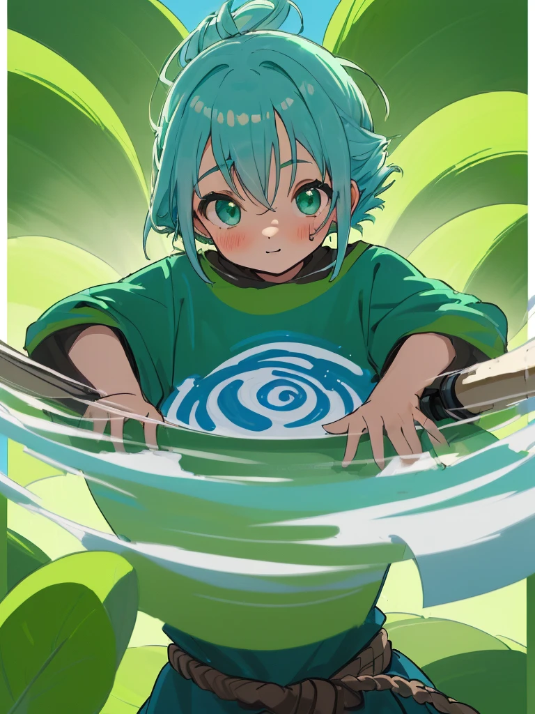 Tanjiro Kamado using sunbreath