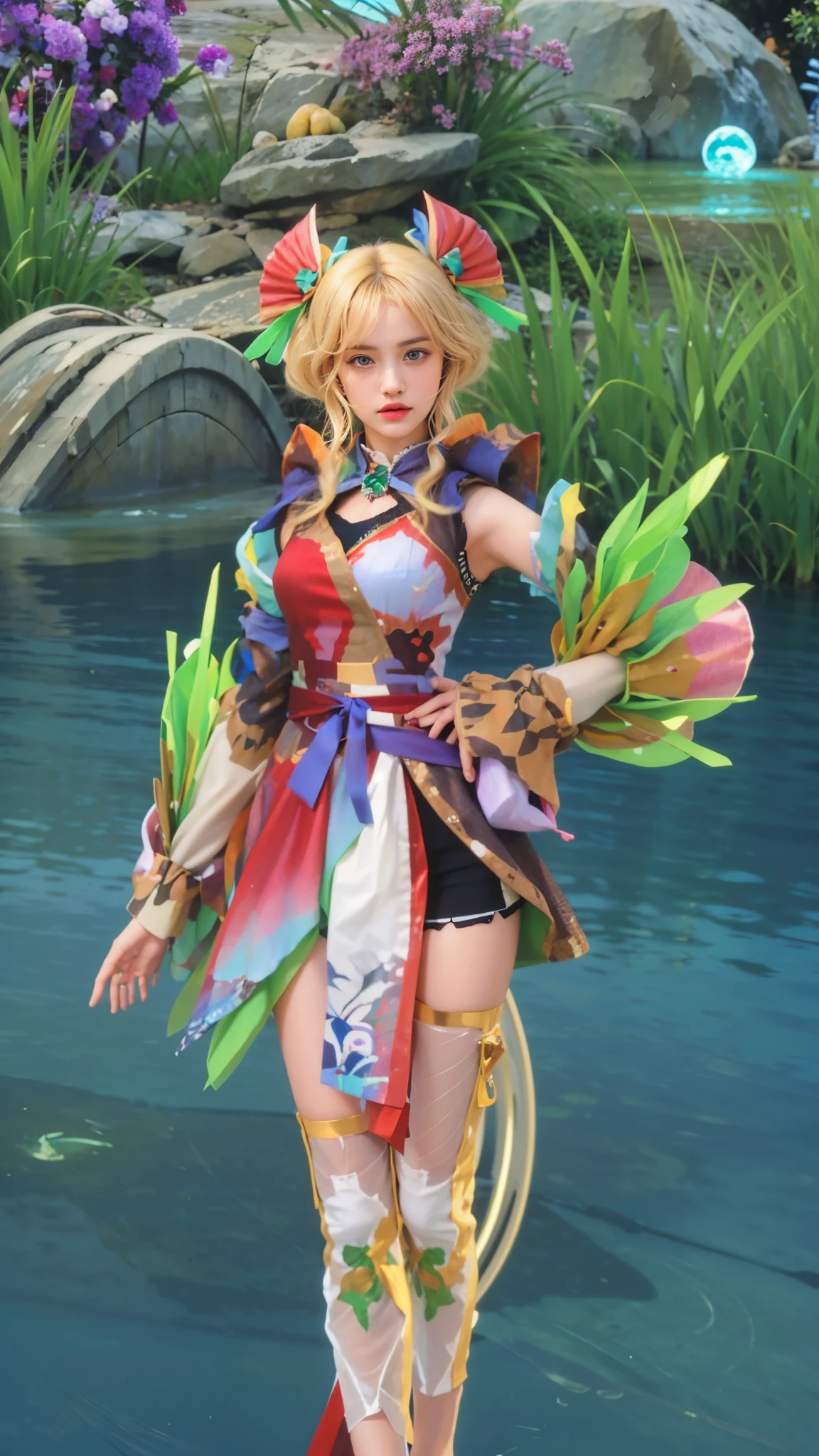 (photorealistic:1.4), best quality, masterpiece, ultra high res, 1girl, (detailed face:1.2), (detailed eyes:1.2), (detailed hair:1.2), (detailed clothes:1.2), 4k, (detailed color:1.2),