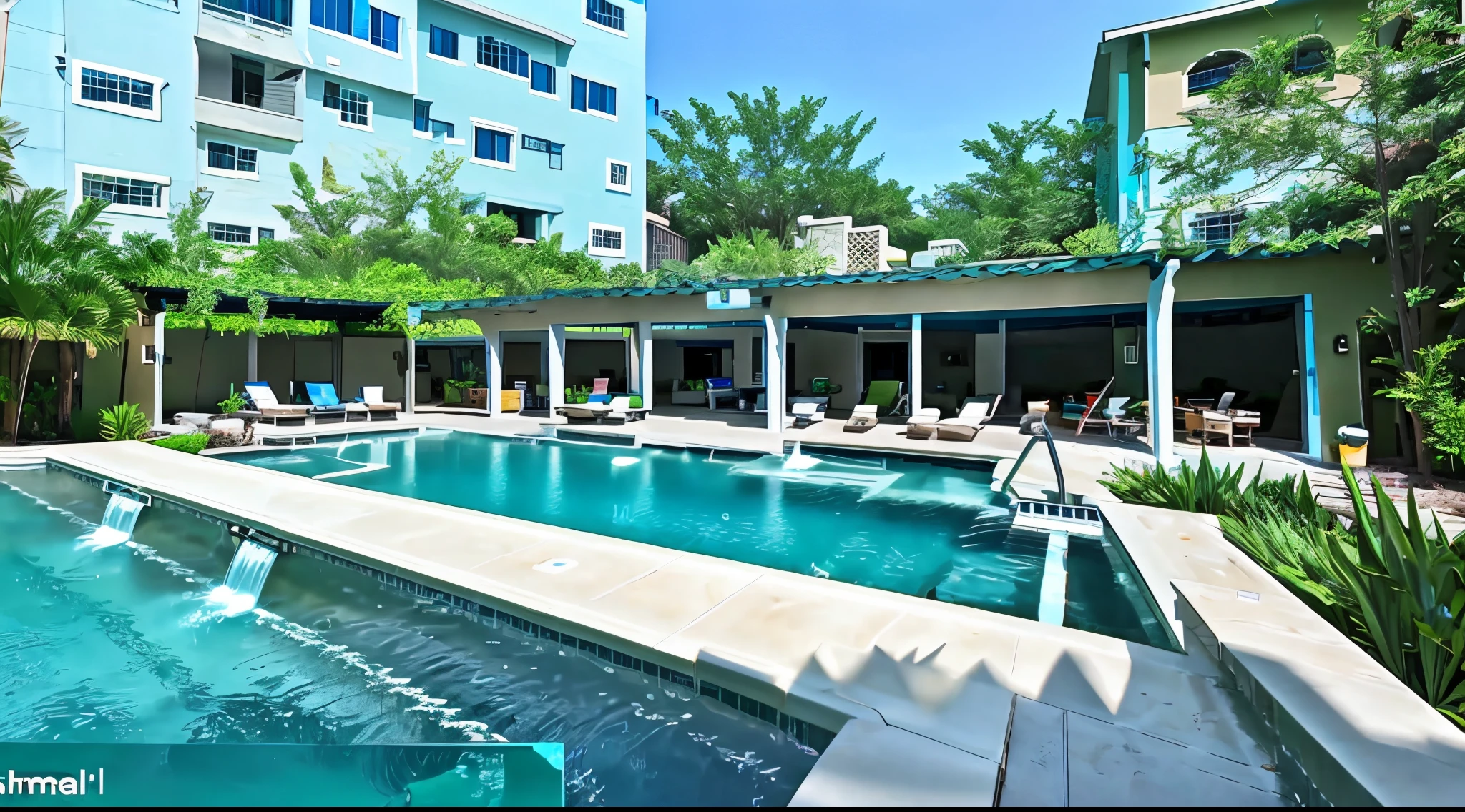 Smart Pools: Integration with smart home technology for features like automated temperature control, lighting, and water features.