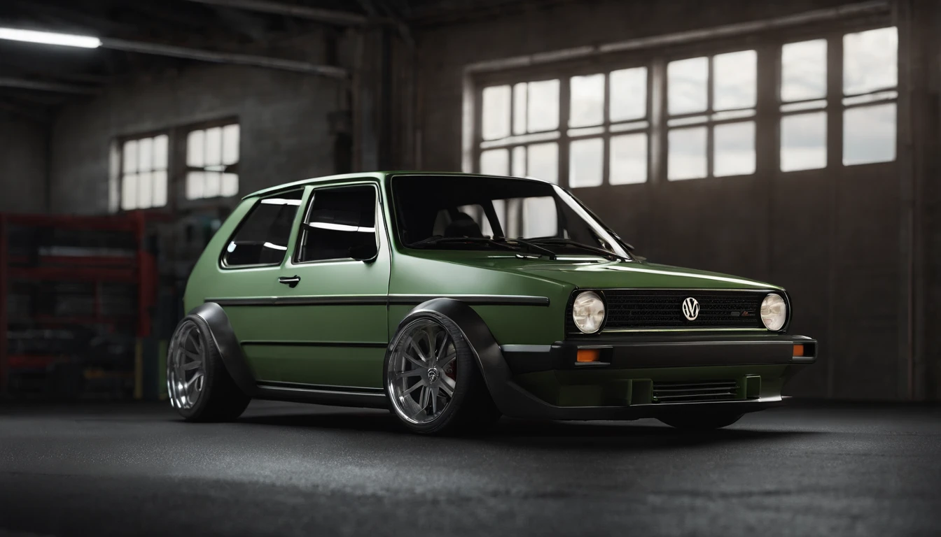 Visualize an extraordinary scene featuring a highly modified Mk7 Volkswagen Golf parked in a low-light garage, with the perfect amount of light illuminating the car. Dive into extreme micro-details to showcase the intricacies of the modifications, the sleek lines, and the overall design, creating a visually stunning image rendered with Octane Render.
Highlight the micro-details of the modified Mk7 Volkswagen Golf, focusing on the customized elements such as body kits, spoilers, rims, and other enhancements. Zoom in on the fine details of the paint job, reflections, and the unique features that make this Golf stand out.
Emphasize the lighting to enhance the micro-details, using carefully placed light sources to cast shadows that add depth and dimension to the modified Golf. Utilize Octane Render to create an image with realistic lighting, capturing the play of light on the car's surfaces and highlighting the intricate modifications.
Consider the environment of the low-light garage, using subtle ambient light to illuminate the surroundings and create a moody atmosphere. Use extreme attention to detail to capture the nuances of the garage setting, including textures on the floor, walls, and any additional elements that contribute to the overall scene.
Imagine the modified Mk7 Volkswagen Golf parked in a visually appealing pose, showcasing its modifications and unique features. Craft an image that not only captures the micro-details of the car but also conveys the essence of automotive customization and meticulous design.
This detailed prompt aims to inspire the creation of a highly detailed and macro-focused image featuring a modified Mk7 Volkswagen Golf parked in a low-light garage, with intricate details, realistic lighting, and an overall visually stunning composition rendered with Octane Render.