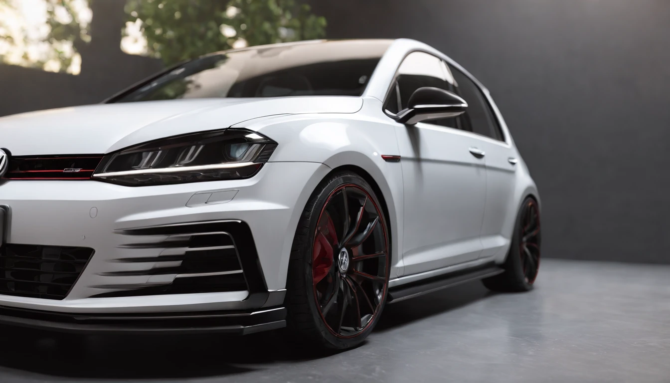 Visualize an extraordinary scene featuring a highly modified Mk7 Volkswagen Golf parked in a low-light garage, with the perfect amount of light illuminating the car. Dive into extreme micro-details to showcase the intricacies of the modifications, the sleek lines, and the overall design, creating a visually stunning image rendered with Octane Render.
Highlight the micro-details of the modified Mk7 Volkswagen Golf, focusing on the customized elements such as body kits, spoilers, rims, and other enhancements. Zoom in on the fine details of the paint job, reflections, and the unique features that make this Golf stand out.
Emphasize the lighting to enhance the micro-details, using carefully placed light sources to cast shadows that add depth and dimension to the modified Golf. Utilize Octane Render to create an image with realistic lighting, capturing the play of light on the car's surfaces and highlighting the intricate modifications.
Consider the environment of the low-light garage, using subtle ambient light to illuminate the surroundings and create a moody atmosphere. Use extreme attention to detail to capture the nuances of the garage setting, including textures on the floor, walls, and any additional elements that contribute to the overall scene.
Imagine the modified Mk7 Volkswagen Golf parked in a visually appealing pose, showcasing its modifications and unique features. Craft an image that not only captures the micro-details of the car but also conveys the essence of automotive customization and meticulous design.
This detailed prompt aims to inspire the creation of a highly detailed and macro-focused image featuring a modified Mk7 Volkswagen Golf parked in a low-light garage, with intricate details, realistic lighting, and an overall visually stunning composition rendered with Octane Render.