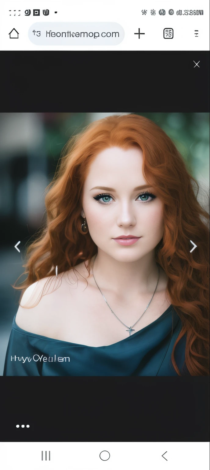 a close up of a woman with long red hair and a necklace, headshot photograph, headshot profile picture, headshot portrait, closeup headshot portrait, acting headshot, headshot photo, closeup headshot, character headshot portrait, headshot photoshoot, 1 / 2 headshot, a redheaded young woman, 1 / 4 headshot, medium close up portrait, promotional portrait, portrait of maci holloway