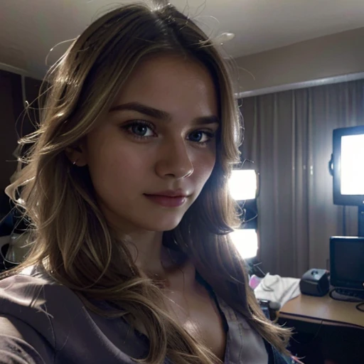 Hospital back ground , hospital bed ,sad looking , selfie laying in the bed with a blanket, blonde hot girl , beautiful brown eyes , hairs tie, tears in face ,selfie in the bed, beautiful face , holding a sheets with the name Alexa on it, dark light , darks ,bad quality image , iPhone image quality,bad quality image, not too realistic , looking like a normal picture of someone in the hospital, dark , in the dark , dark lights ,looking cute , selfie pic normal quality, hospital bed , hospital background , in an hospital, beautiful detailed face , seductive women , darkness time,blonde hairs , Look cute, medium quality , selfie in a hospital bed laying, heart sign with hand forming a hwart , doing sign with her hands looking at the camera, make a thumbs up with her left hand , thumbs up with hand