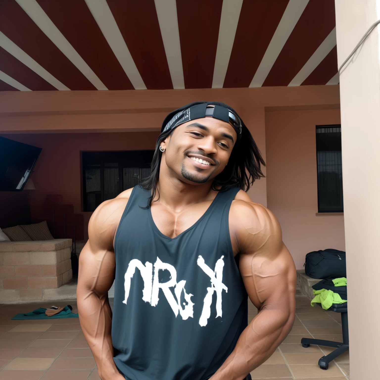 defined muscles