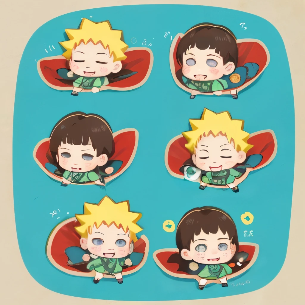 "Create a charming Disney Pixar-style illustration of Naruto in chibi form, capturing the essence of his character with a playful and endearing touch. Imagine him in a whimsical setting that reflects the spirit of both Naruto's world and the magical charm of Disney Pixar animations."